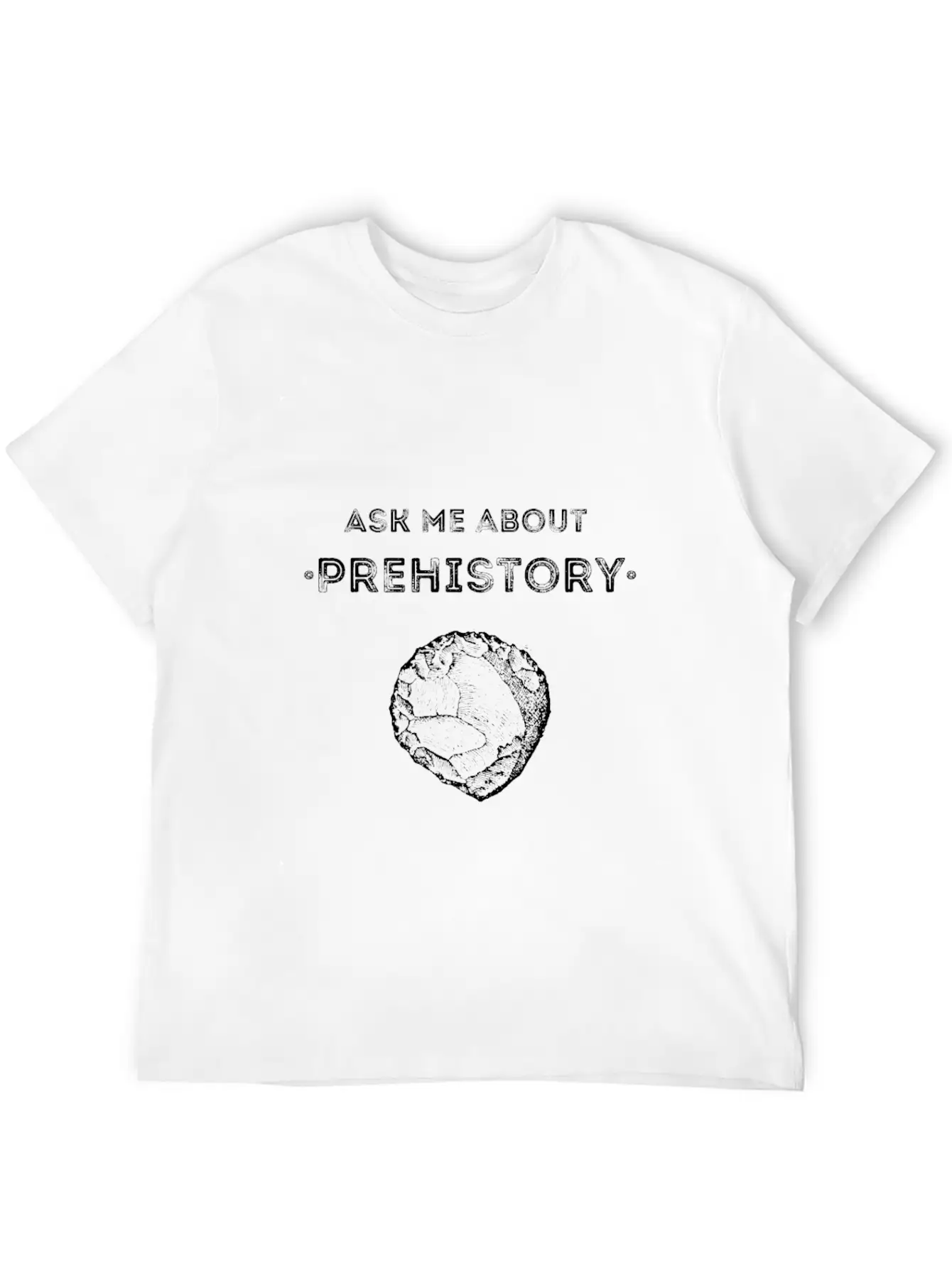 Prehistory - History Lover Timeless Short Sleeve Tee – Comfy And Minimalist Design