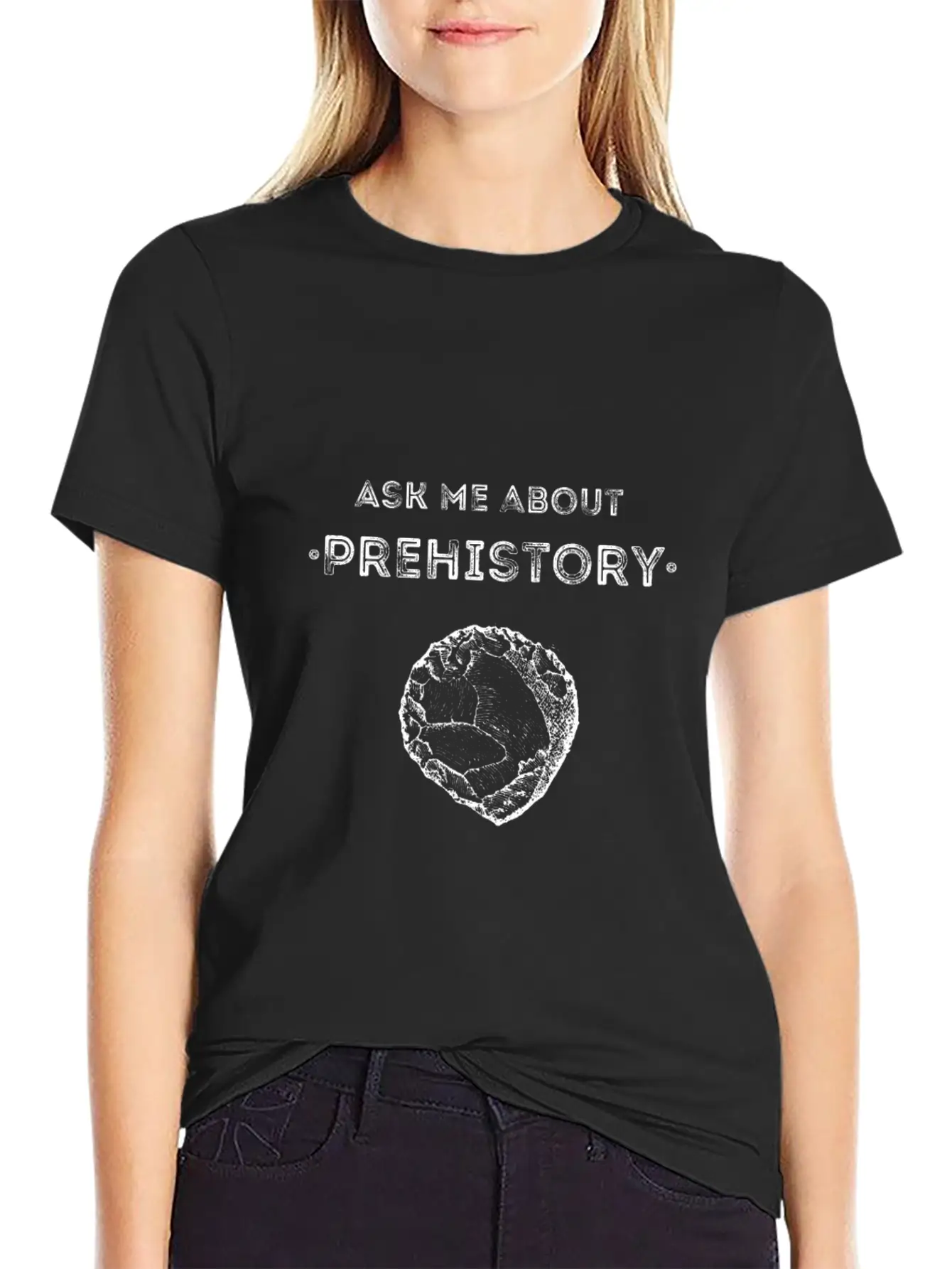 Prehistory - History Lover Timeless Short Sleeve Tee – Comfy And Minimalist Design