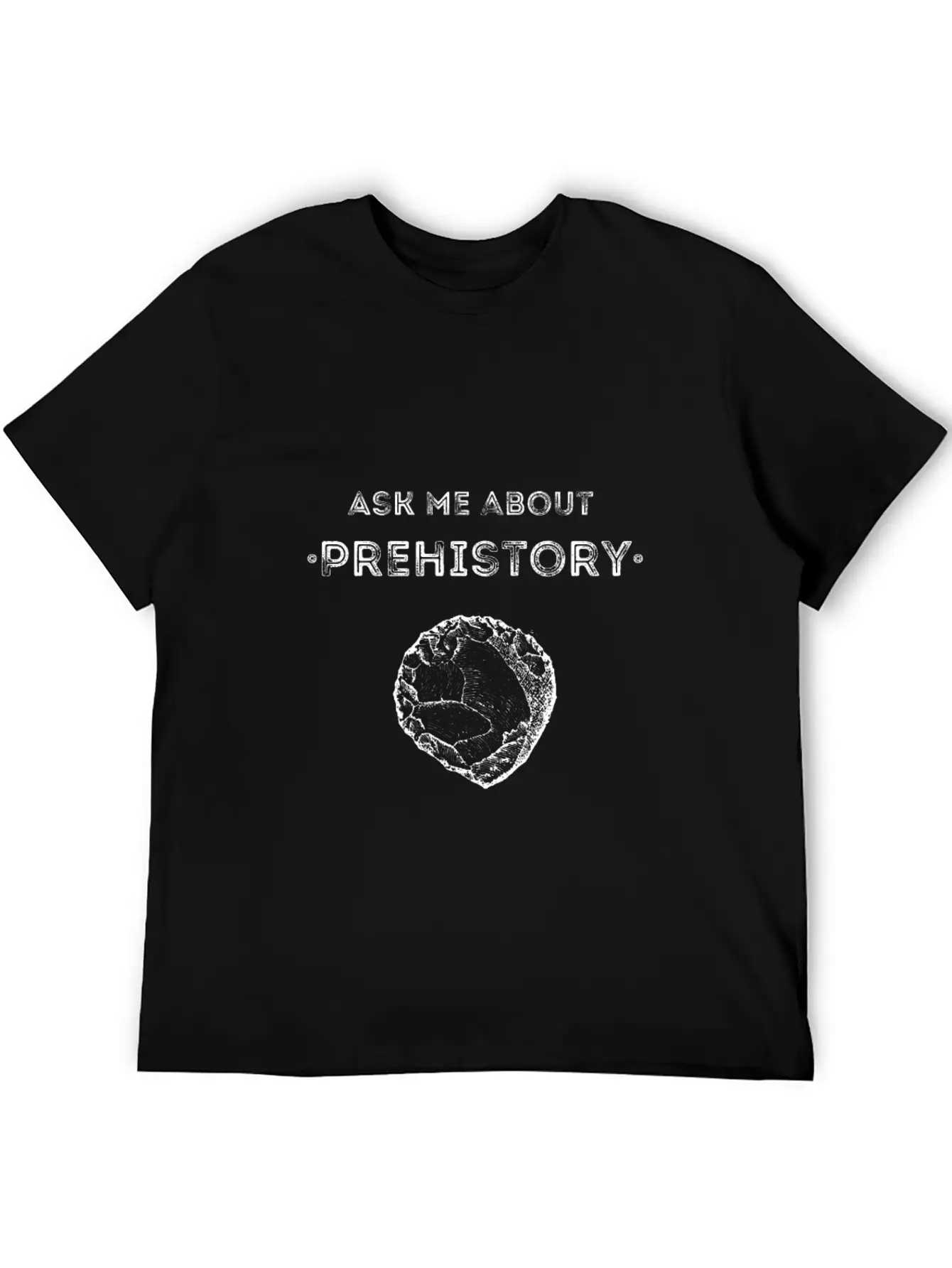 Prehistory - History Lover Timeless Short Sleeve Tee – Comfy And Minimalist Design