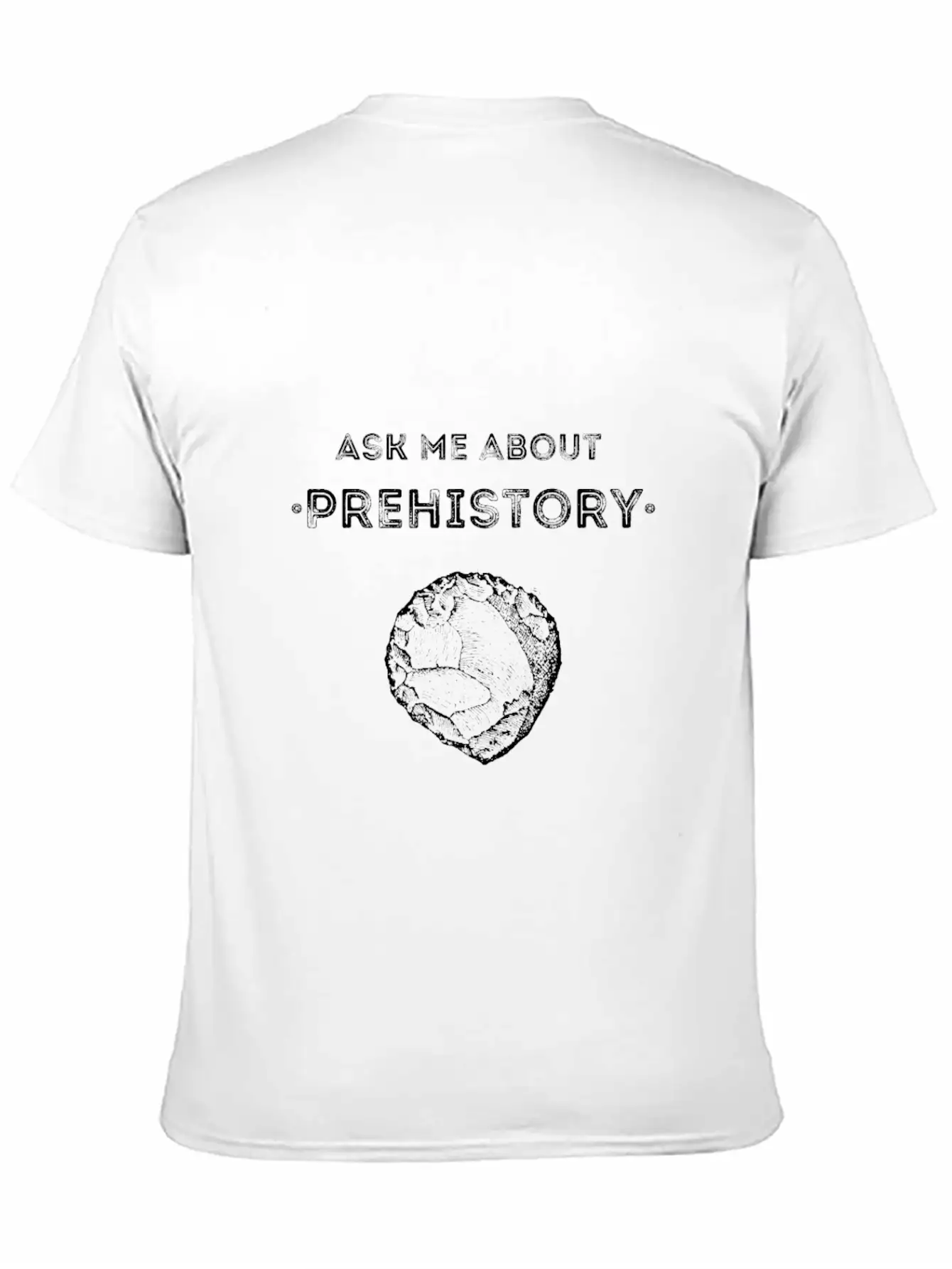 Prehistory - History Lover Timeless Short Sleeve Tee – Comfy And Minimalist Design