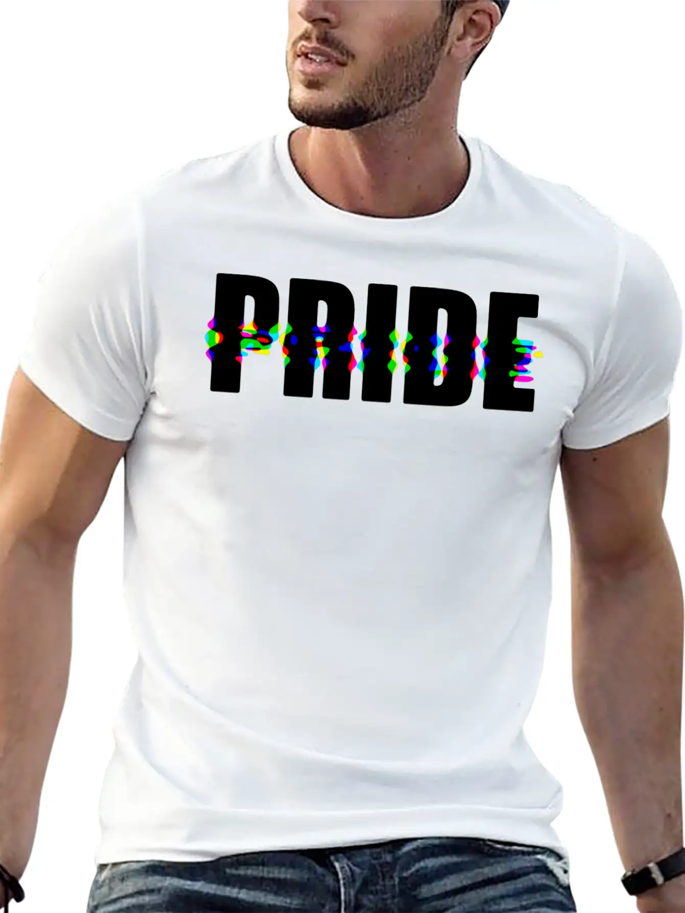 PRIDE Basic Graphic T-Shirt – Daily Comfort In Soft Cotton