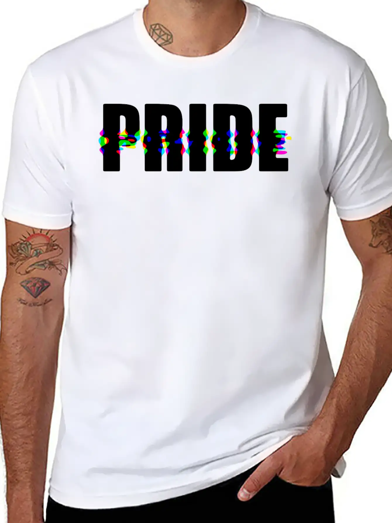 PRIDE Basic Graphic T-Shirt – Daily Comfort In Soft Cotton