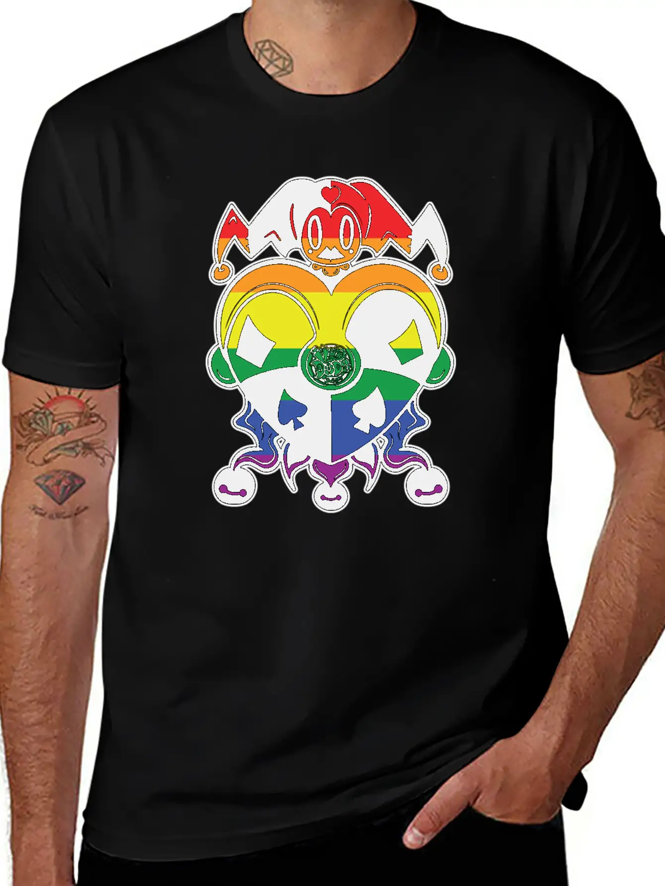 Pride Jester Essential Unisex Summer Tee – Soft Cotton Casual Fit
