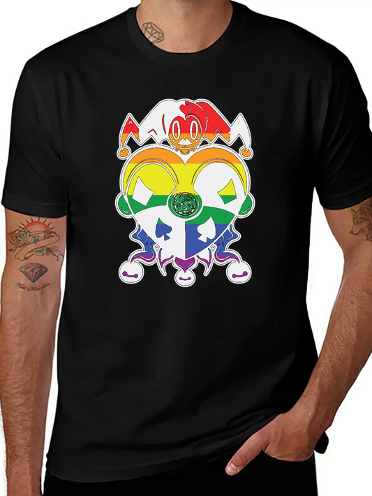 Pride Jester Essential Unisex Summer Tee – Soft Cotton Casual Fit