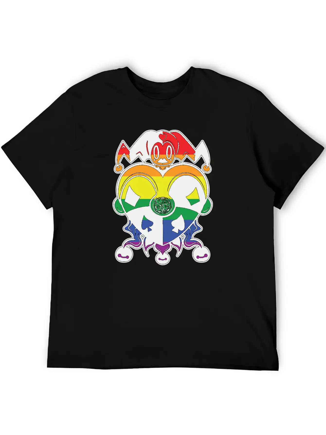 Pride Jester Essential Unisex Summer Tee – Soft Cotton Casual Fit