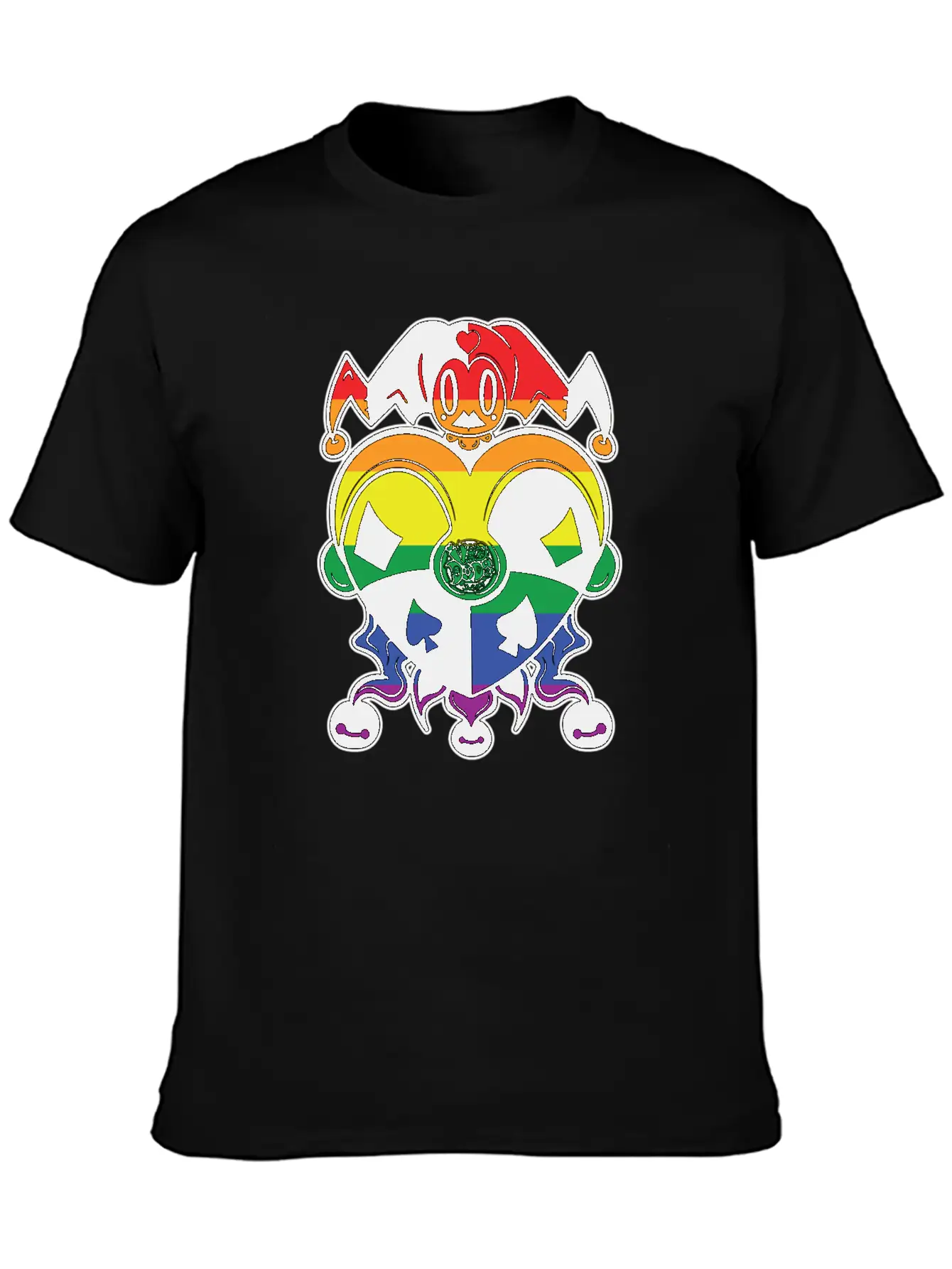 Pride Jester Essential Unisex Summer Tee – Soft Cotton Casual Fit
