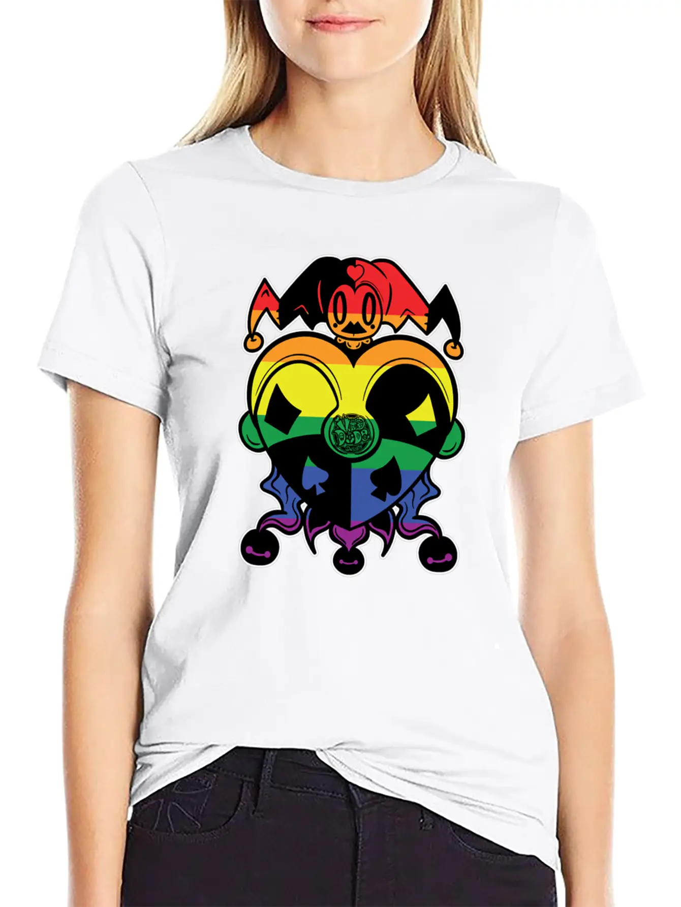 Pride Jester Essential Unisex Summer Tee – Soft Cotton Casual Fit