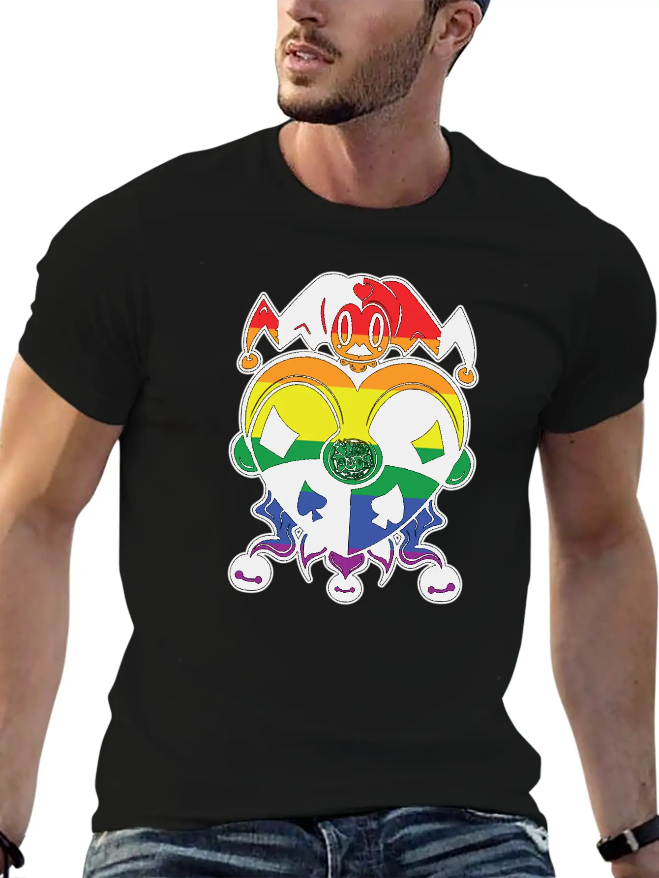 Pride Jester Essential Unisex Summer Tee – Soft Cotton Casual Fit