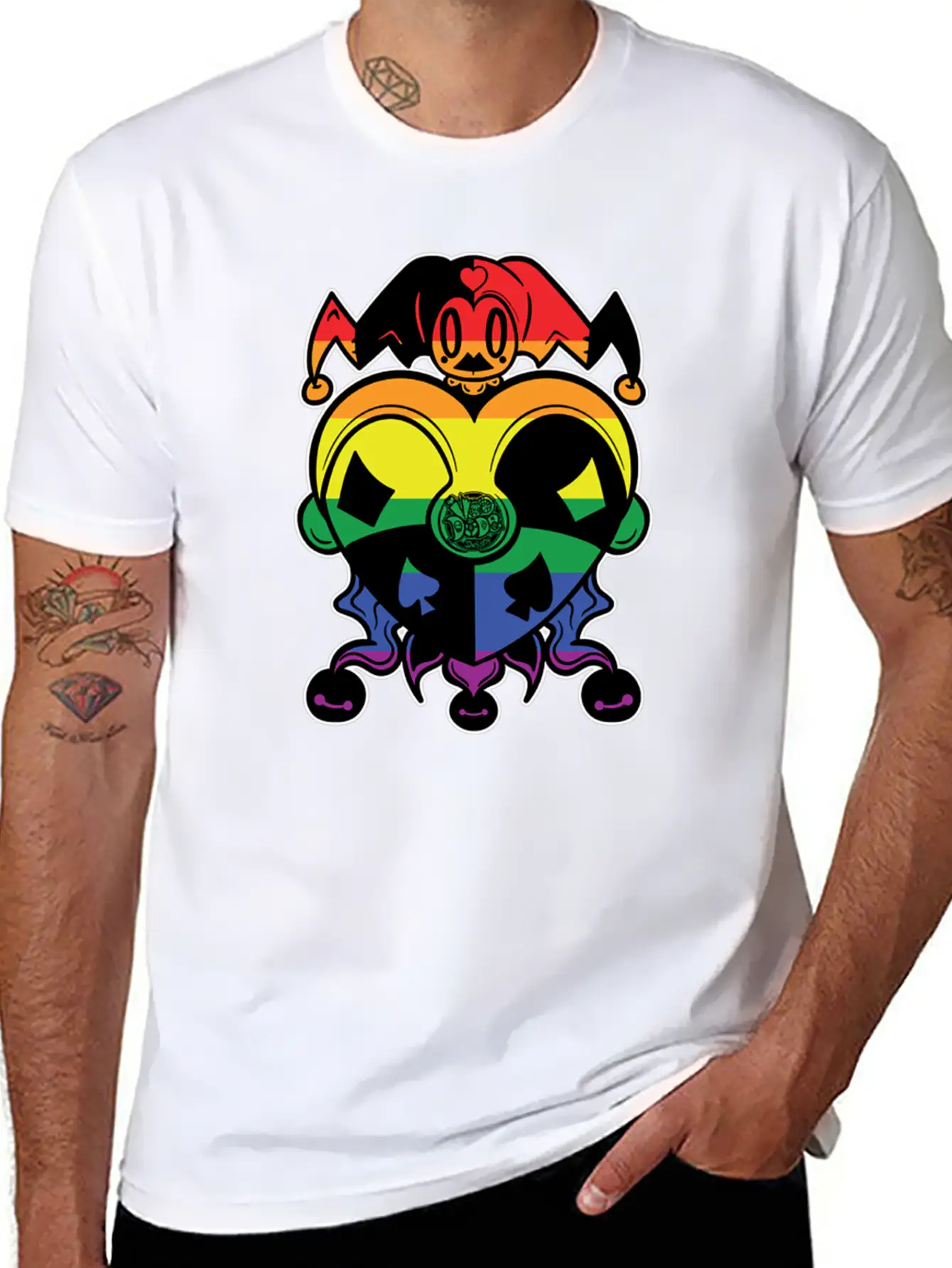 Pride Jester Essential Unisex Summer Tee – Soft Cotton Casual Fit