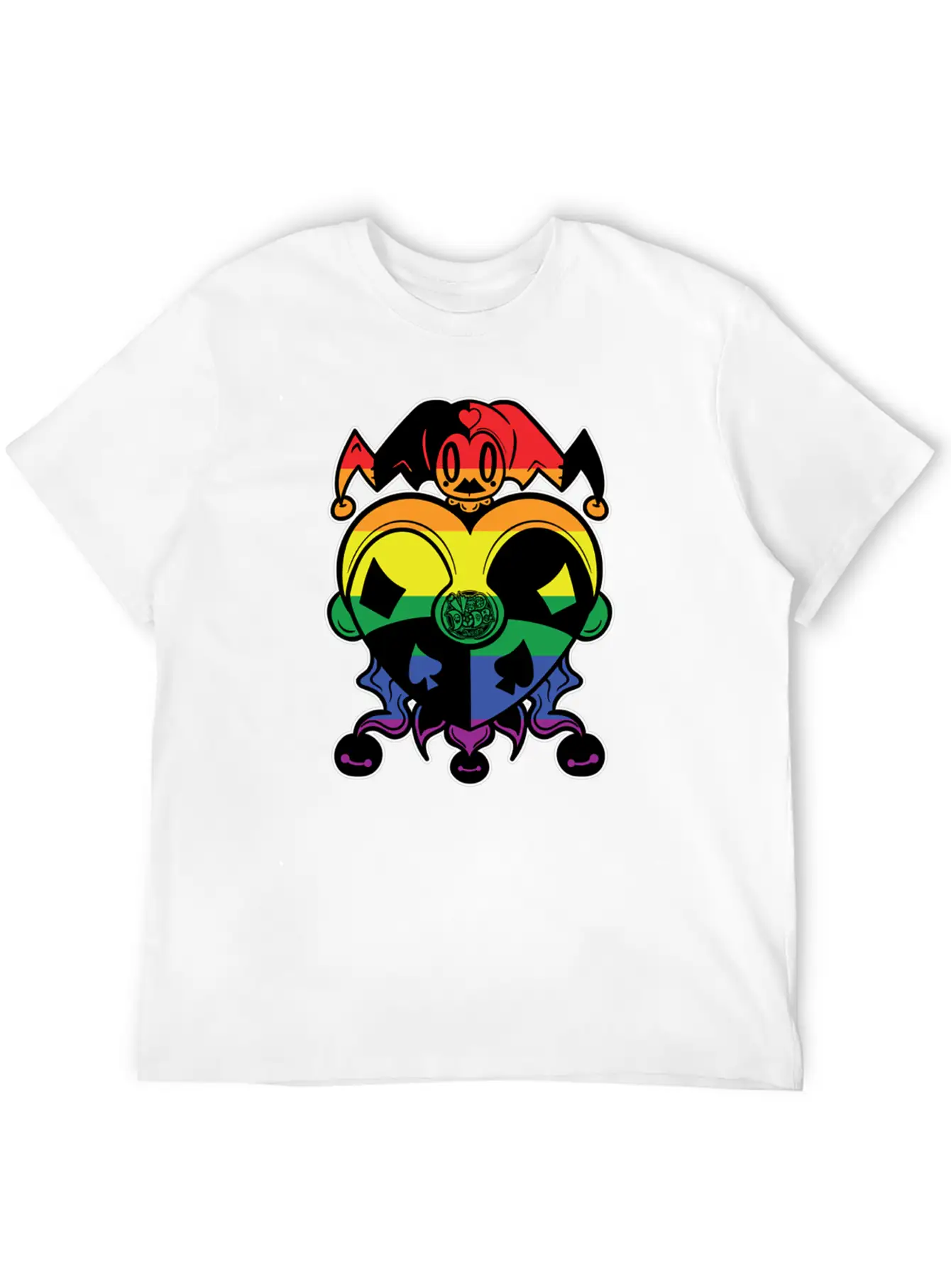 Pride Jester Essential Unisex Summer Tee – Soft Cotton Casual Fit