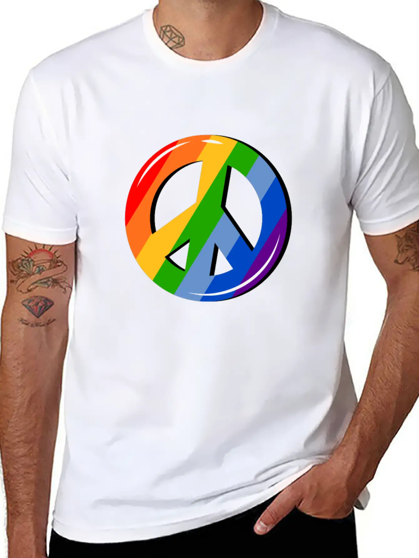 Pride LGBTQ. Statement Basic Graphic T-Shirt – Daily Comfort In Soft Cotton