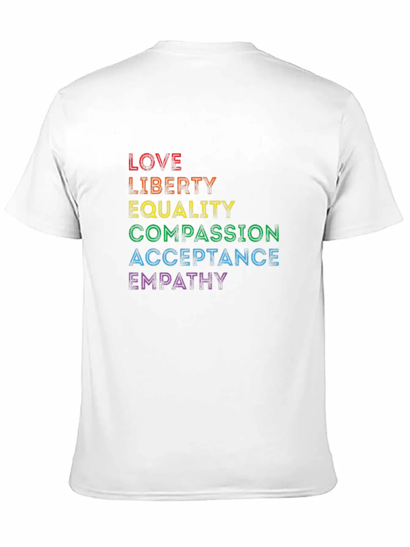 Pride LGBTQ. Statement Unisex Short Sleeve Soft Cotton T-Shirt – Casual Everyday Wear