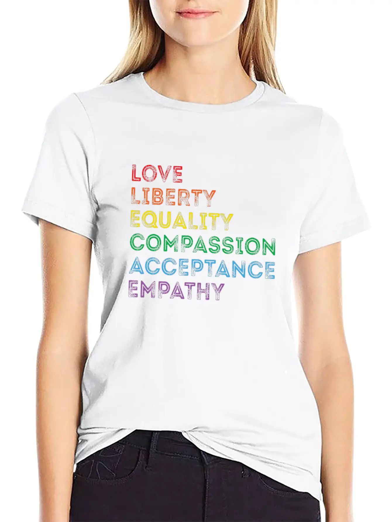 Pride LGBTQ. Statement Unisex Short Sleeve Soft Cotton T-Shirt – Casual Everyday Wear