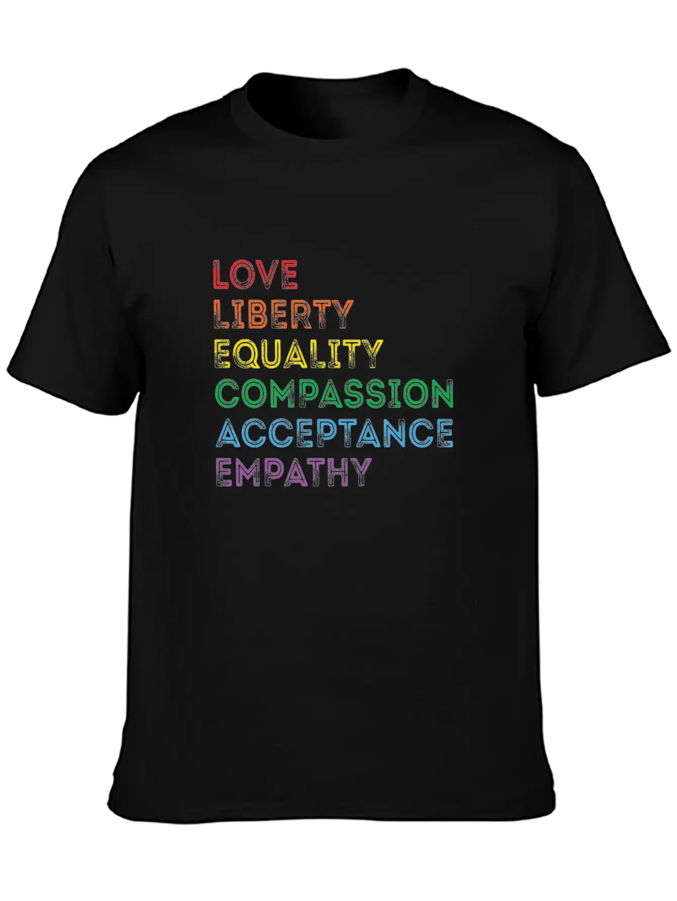 Pride LGBTQ. Statement Unisex Short Sleeve Soft Cotton T-Shirt – Casual Everyday Wear