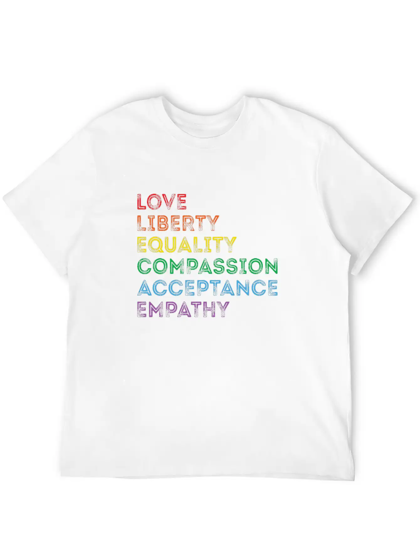 Pride LGBTQ. Statement Unisex Short Sleeve Soft Cotton T-Shirt – Casual Everyday Wear