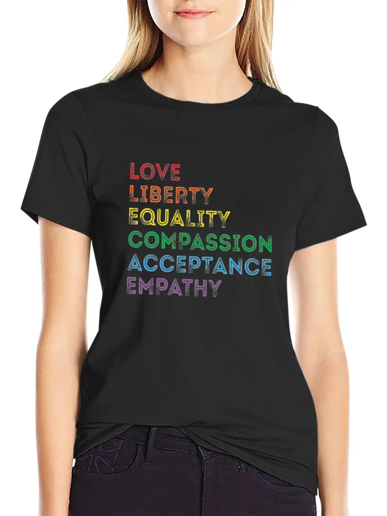 Pride LGBTQ. Statement Unisex Short Sleeve Soft Cotton T-Shirt – Casual Everyday Wear