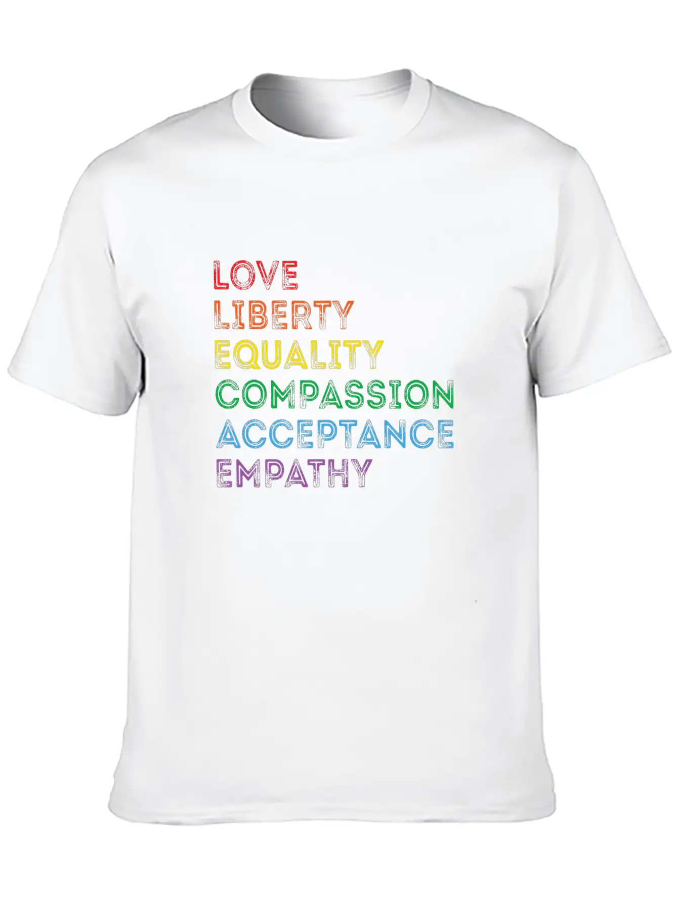 Pride LGBTQ. Statement Unisex Short Sleeve Soft Cotton T-Shirt – Casual Everyday Wear