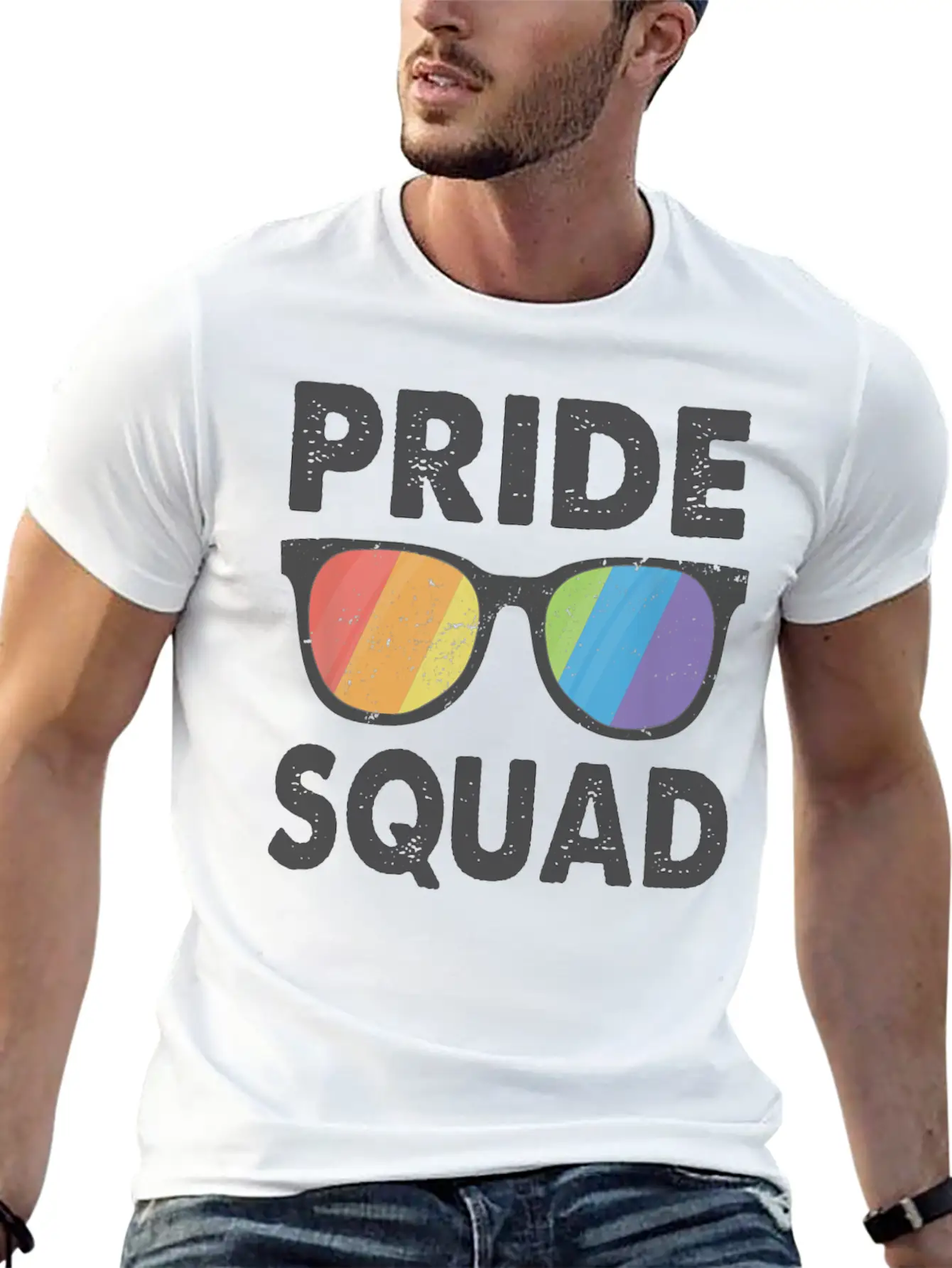 Pride Squad Essential Unisex Summer Tee – Soft Cotton Casual Fit