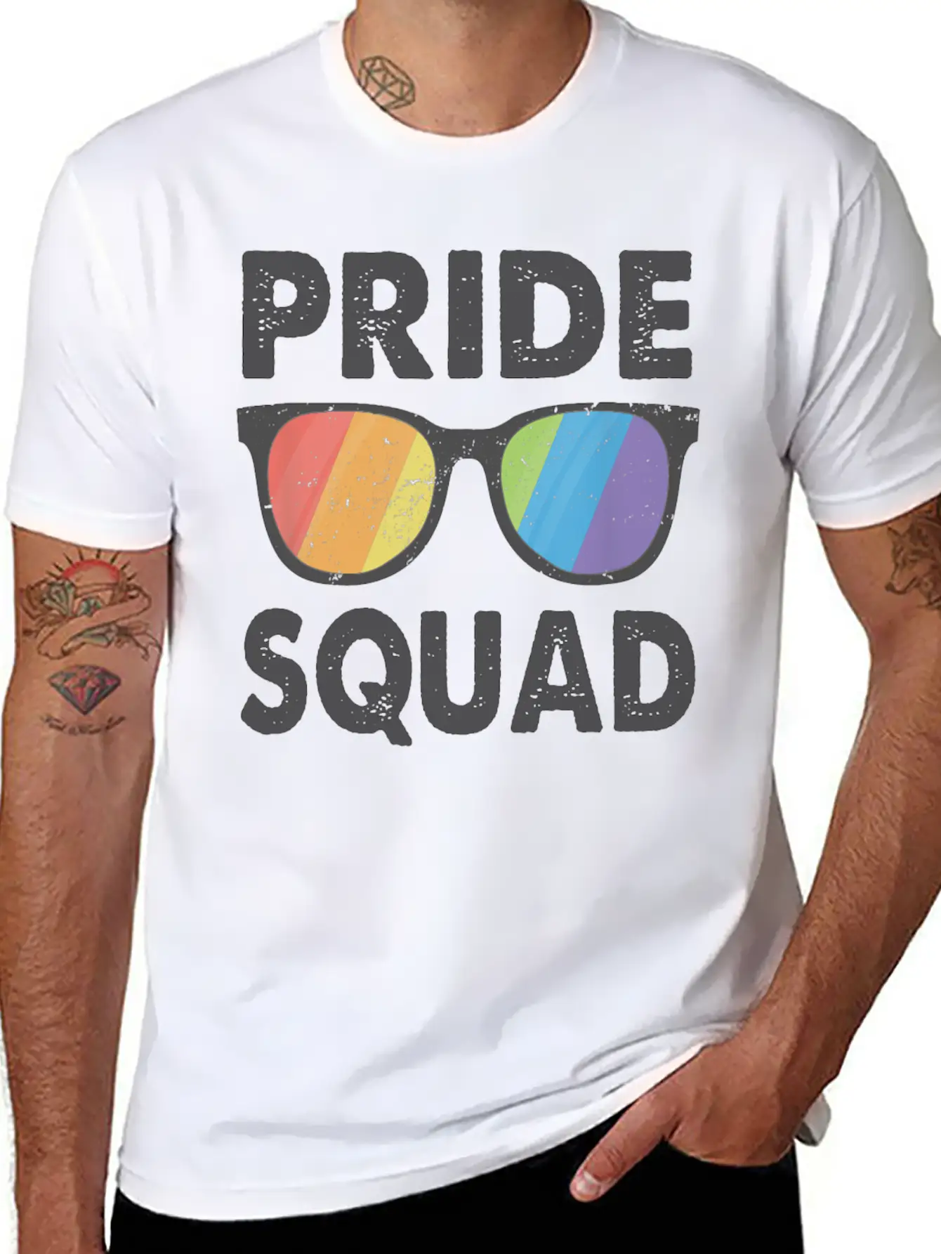 Pride Squad Essential Unisex Summer Tee – Soft Cotton Casual Fit