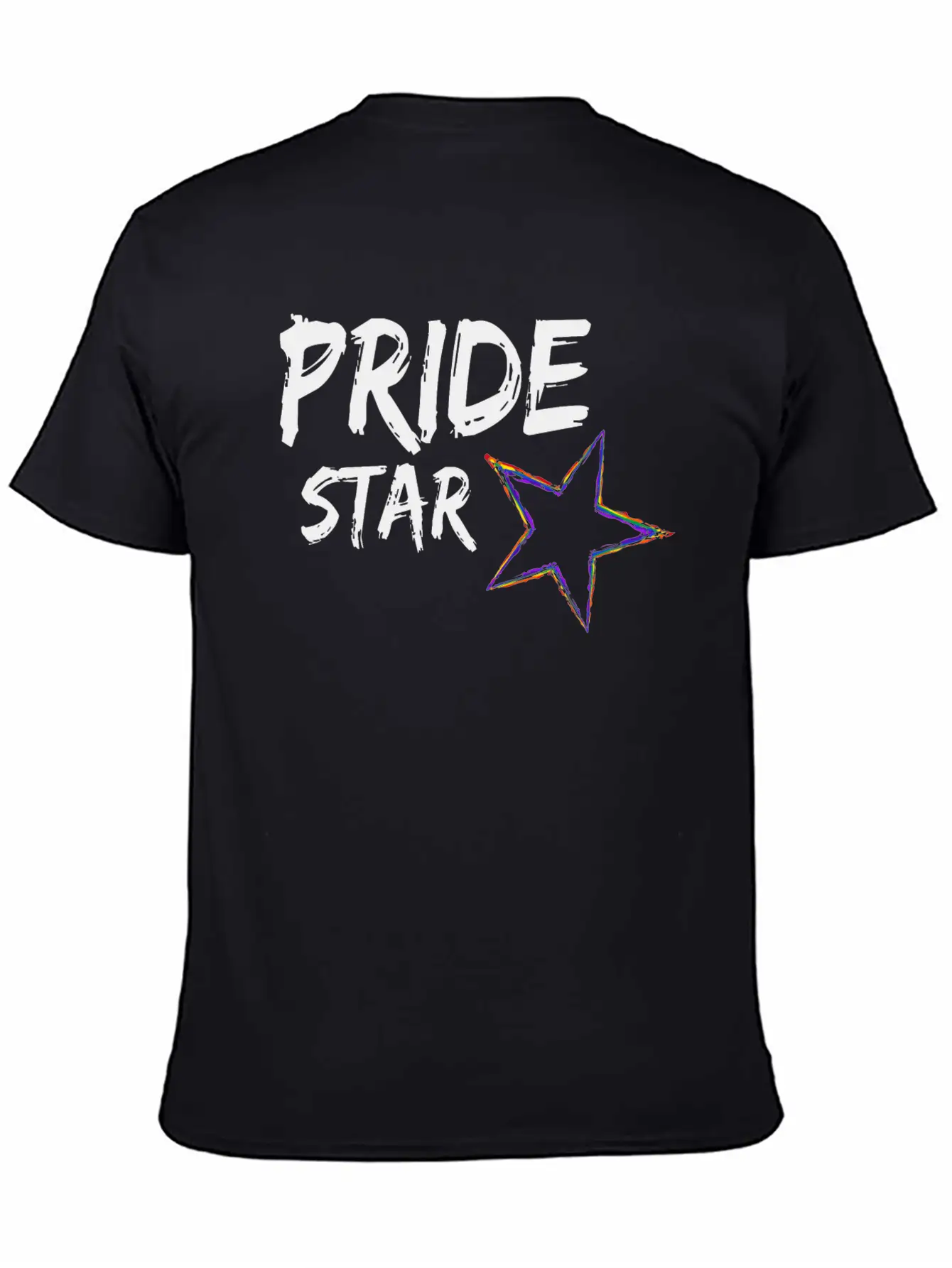 Pride Star LGBT Gay Pride Queer CSD Rainbow Timeless Short Sleeve Tee – Comfy And Minimalist Design