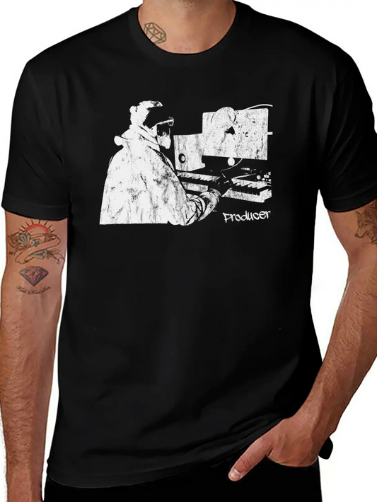 Producer, Beat Producer Unisex Casual T-Shirt – Clean Design For Daily Comfort