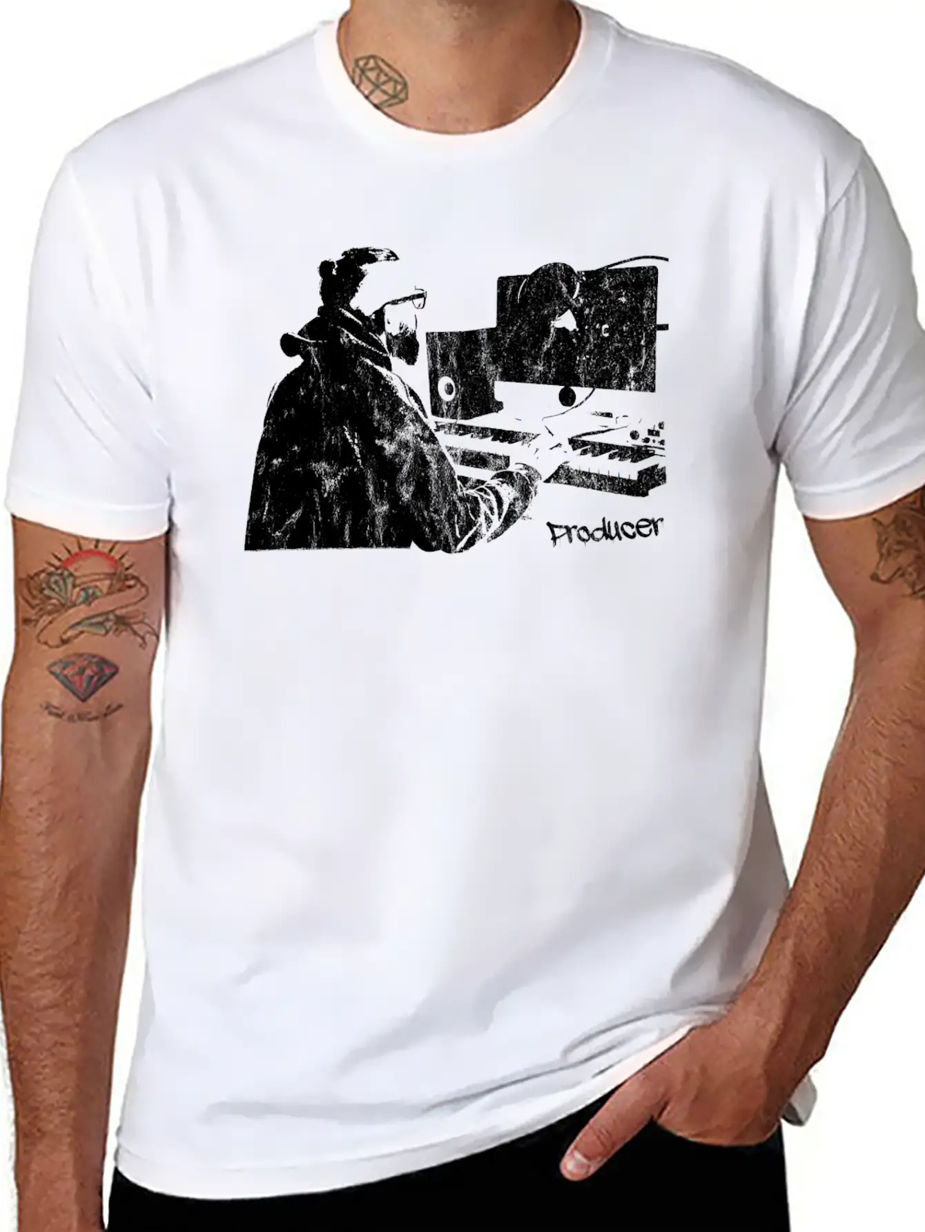 Producer, Beat Producer Unisex Casual T-Shirt – Clean Design For Daily Comfort