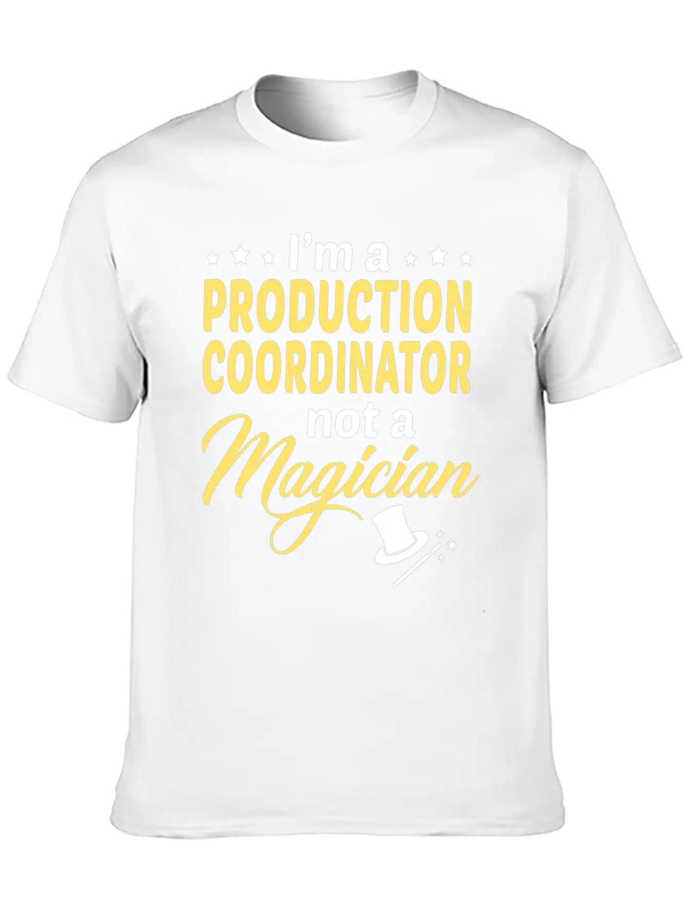 Production Coordinator Unisex Short Sleeve Soft Cotton T-Shirt – Casual Everyday Wear
