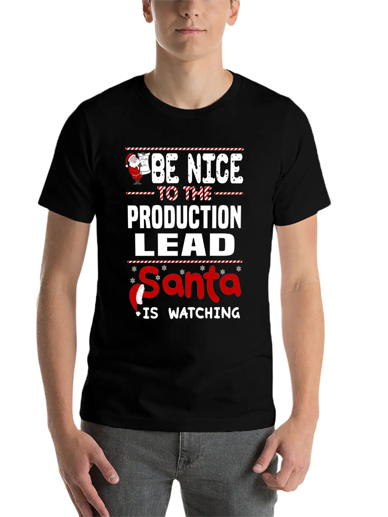 Production Lead Unisex Short Sleeve Soft Cotton T-Shirt – Casual Everyday Wear