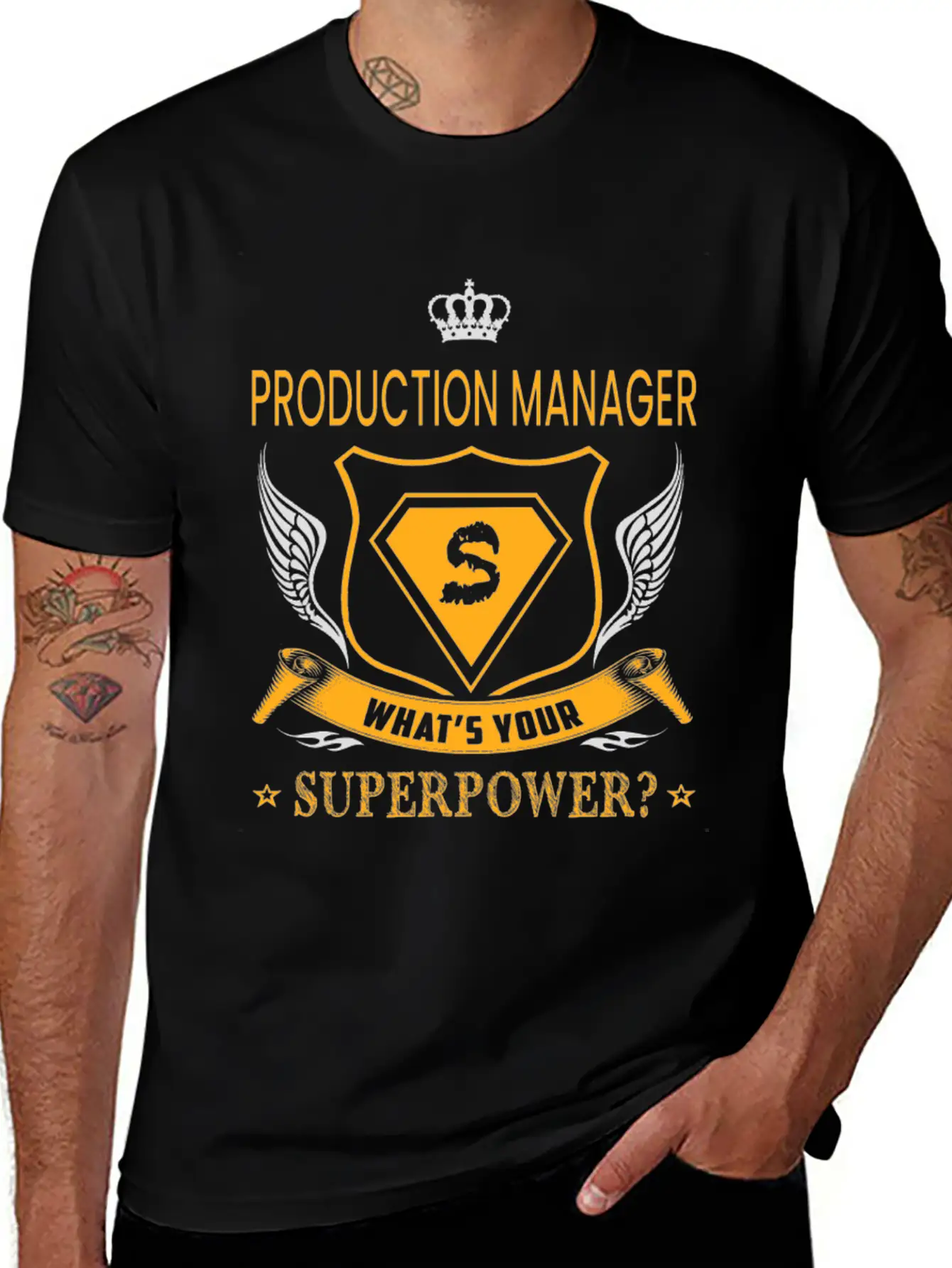 PRODUCTION MANAGER Comfortable Minimalist Graphic Tee – Summer Style Essential