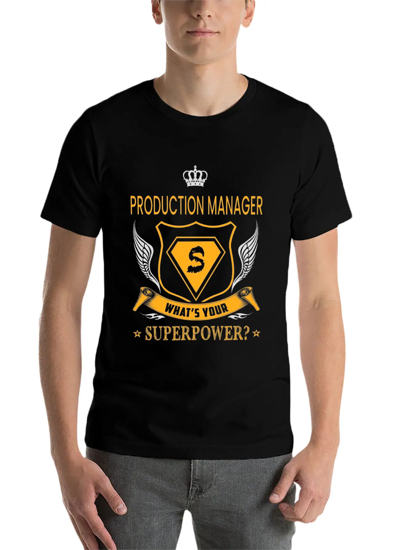 PRODUCTION MANAGER Comfortable Minimalist Graphic Tee – Summer Style Essential