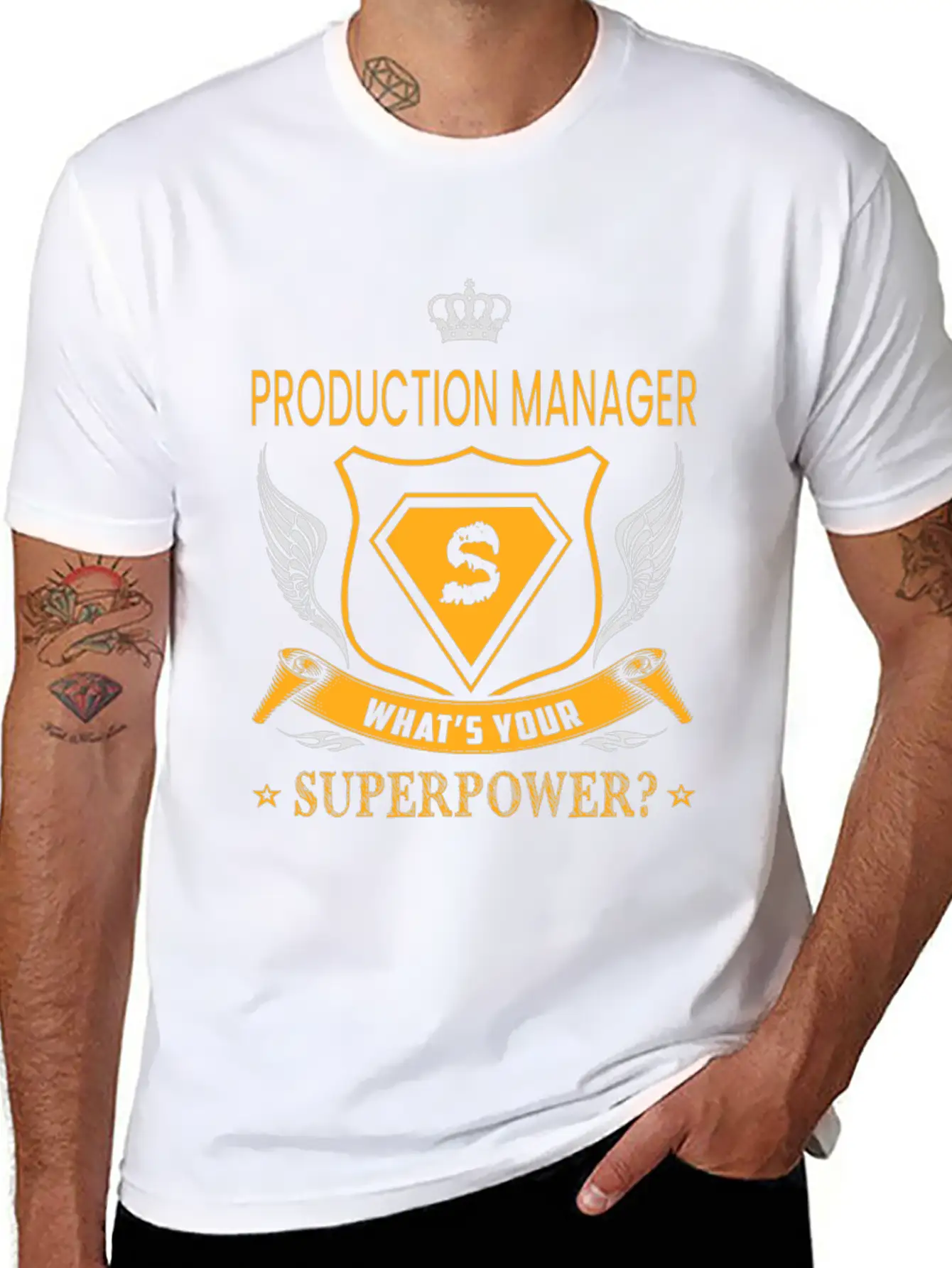 PRODUCTION MANAGER Comfortable Minimalist Graphic Tee – Summer Style Essential