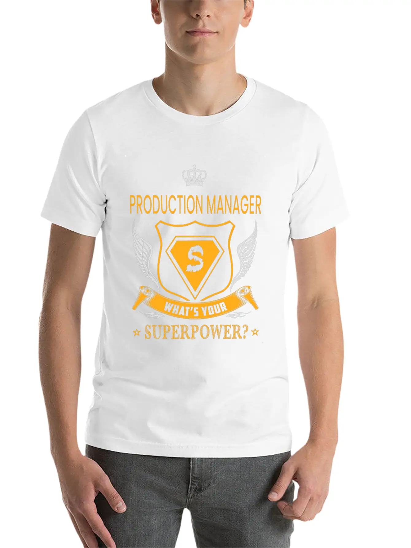 PRODUCTION MANAGER Comfortable Minimalist Graphic Tee – Summer Style Essential