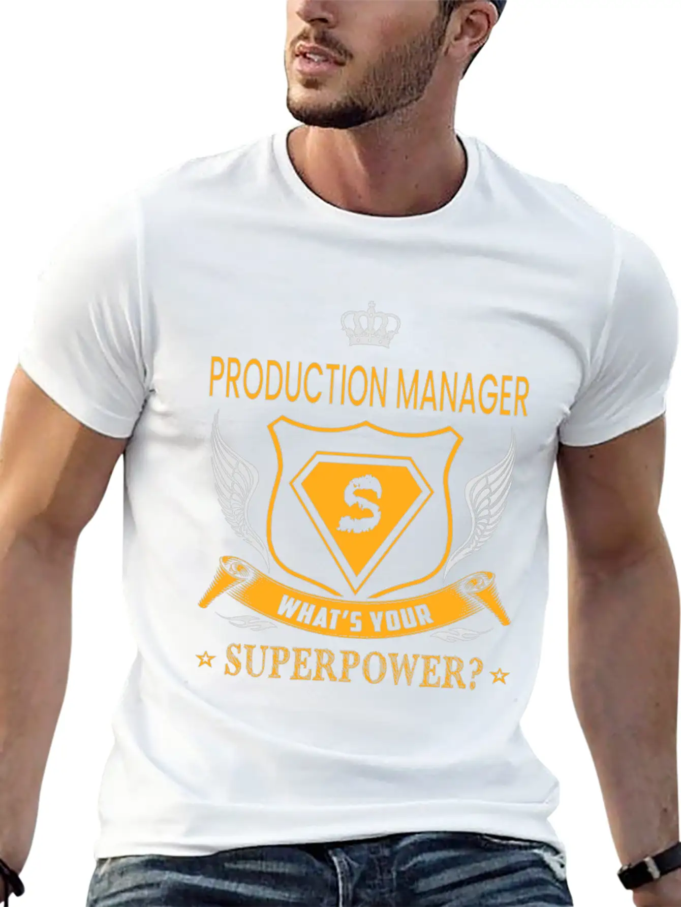 PRODUCTION MANAGER Comfortable Minimalist Graphic Tee – Summer Style Essential