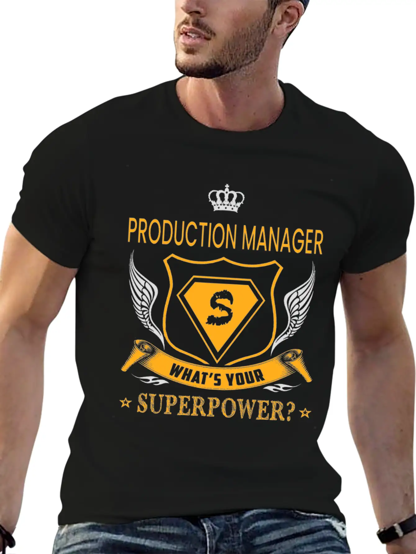 PRODUCTION MANAGER Comfortable Minimalist Graphic Tee – Summer Style Essential