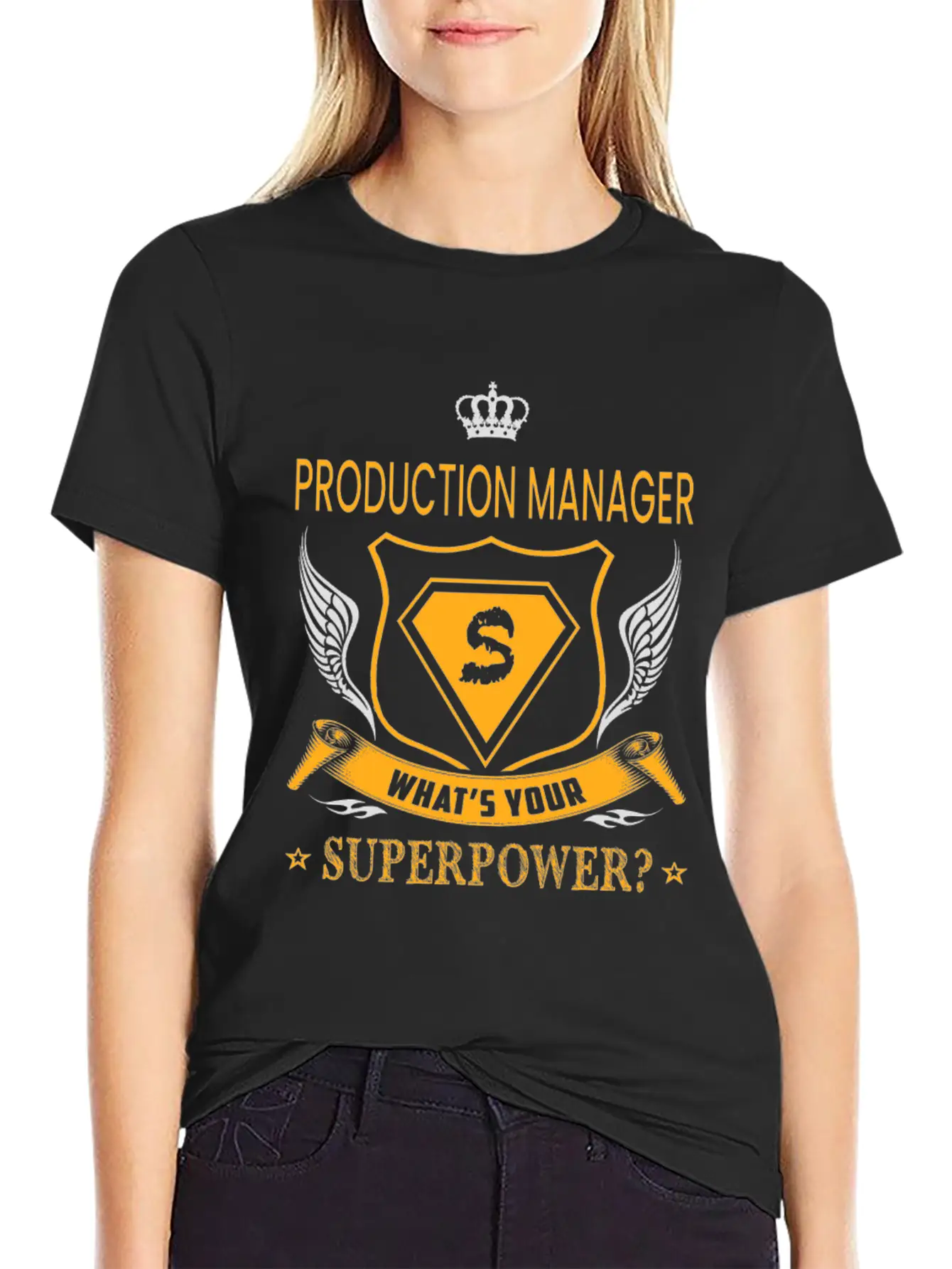 PRODUCTION MANAGER Comfortable Minimalist Graphic Tee – Summer Style Essential