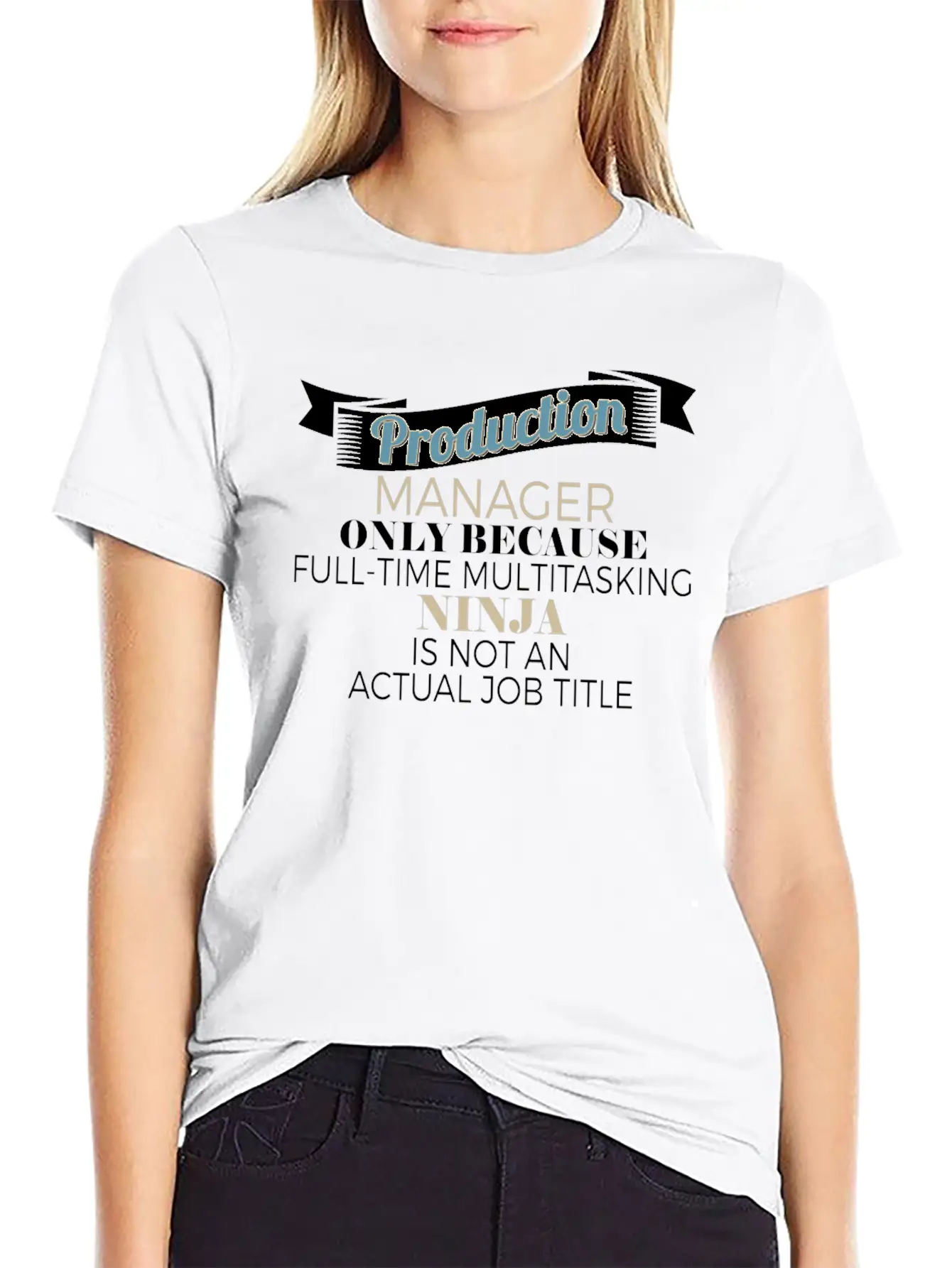 Production Manager - Production Manager - Only Bec Stylish Everyday T-Shirt – Unisex Basic Cotton Tee