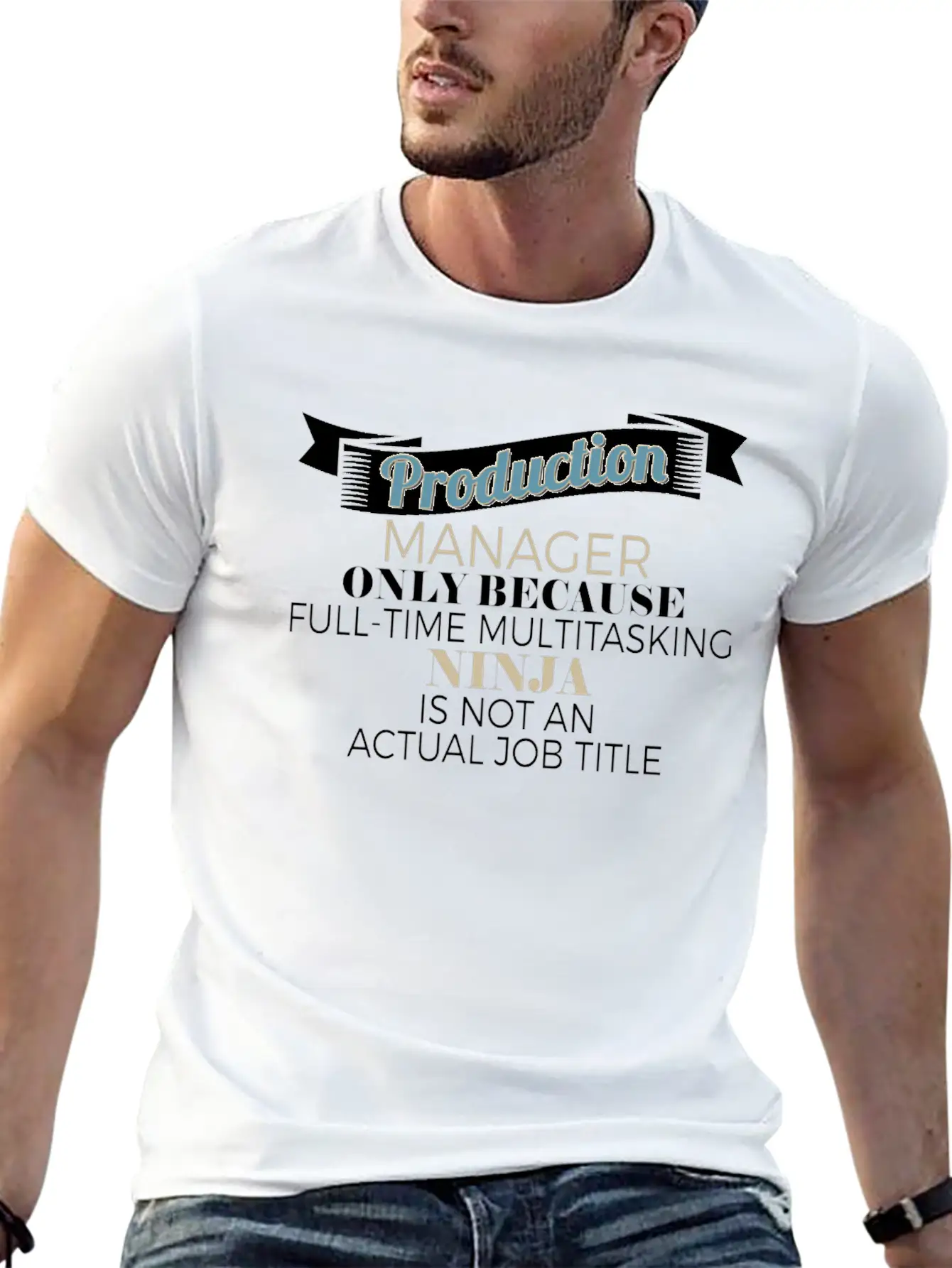 Production Manager - Production Manager - Only Bec Stylish Everyday T-Shirt – Unisex Basic Cotton Tee
