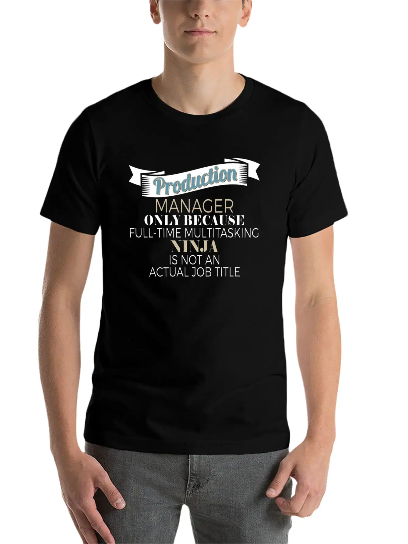 Production Manager - Production Manager - Only Bec Stylish Everyday T-Shirt – Unisex Basic Cotton Tee