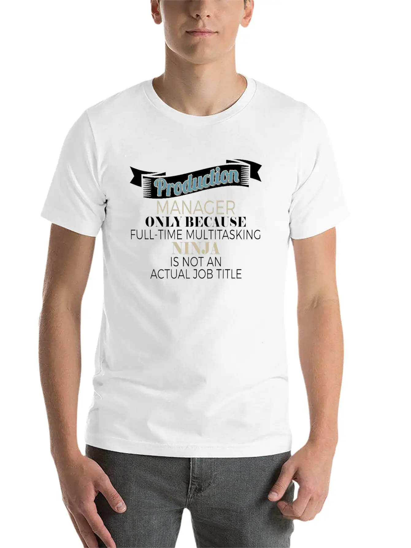 Production Manager - Production Manager - Only Bec Stylish Everyday T-Shirt – Unisex Basic Cotton Tee
