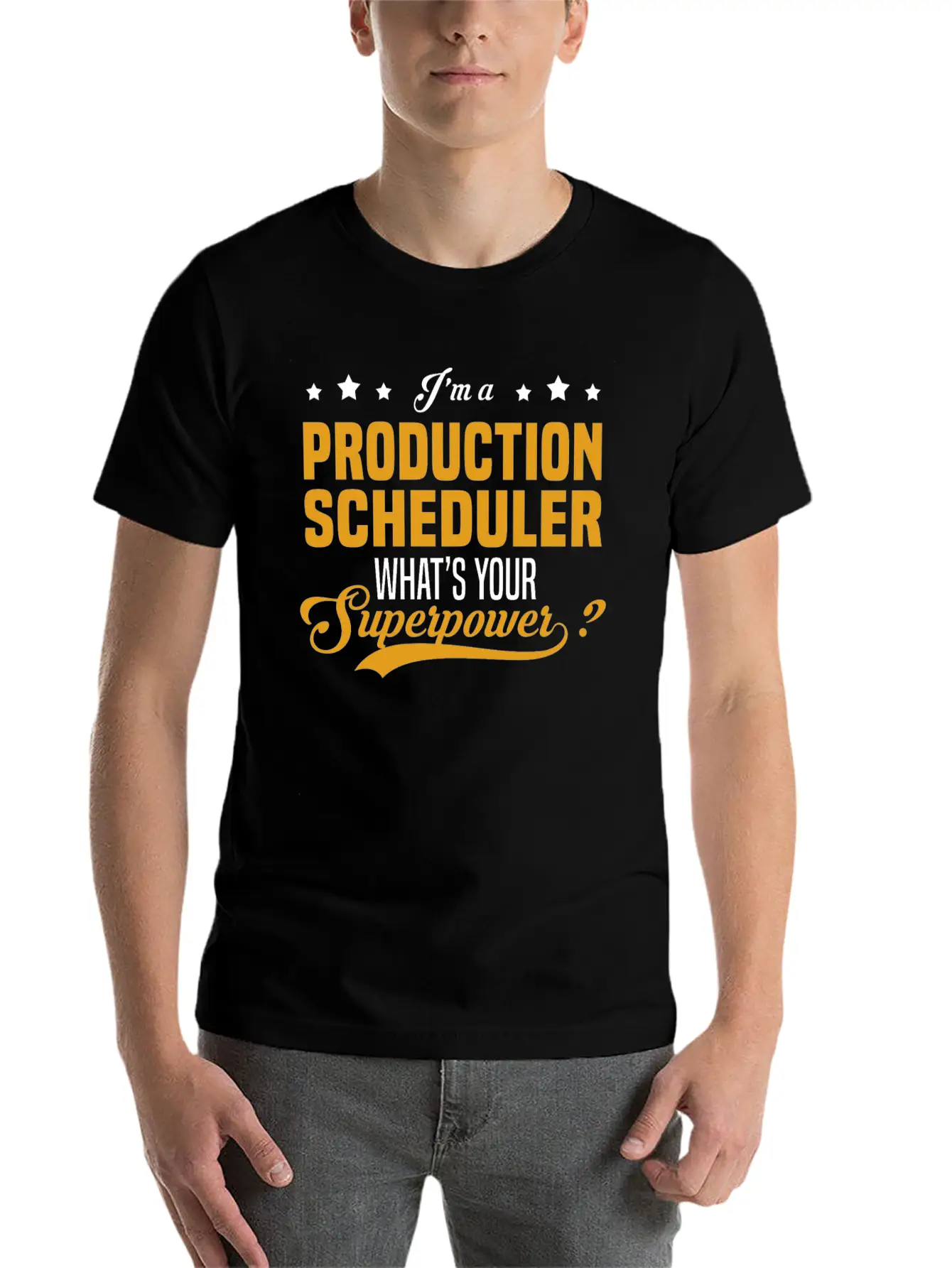 Production Scheduler Unisex Casual T-Shirt – Clean Design For Daily Comfort