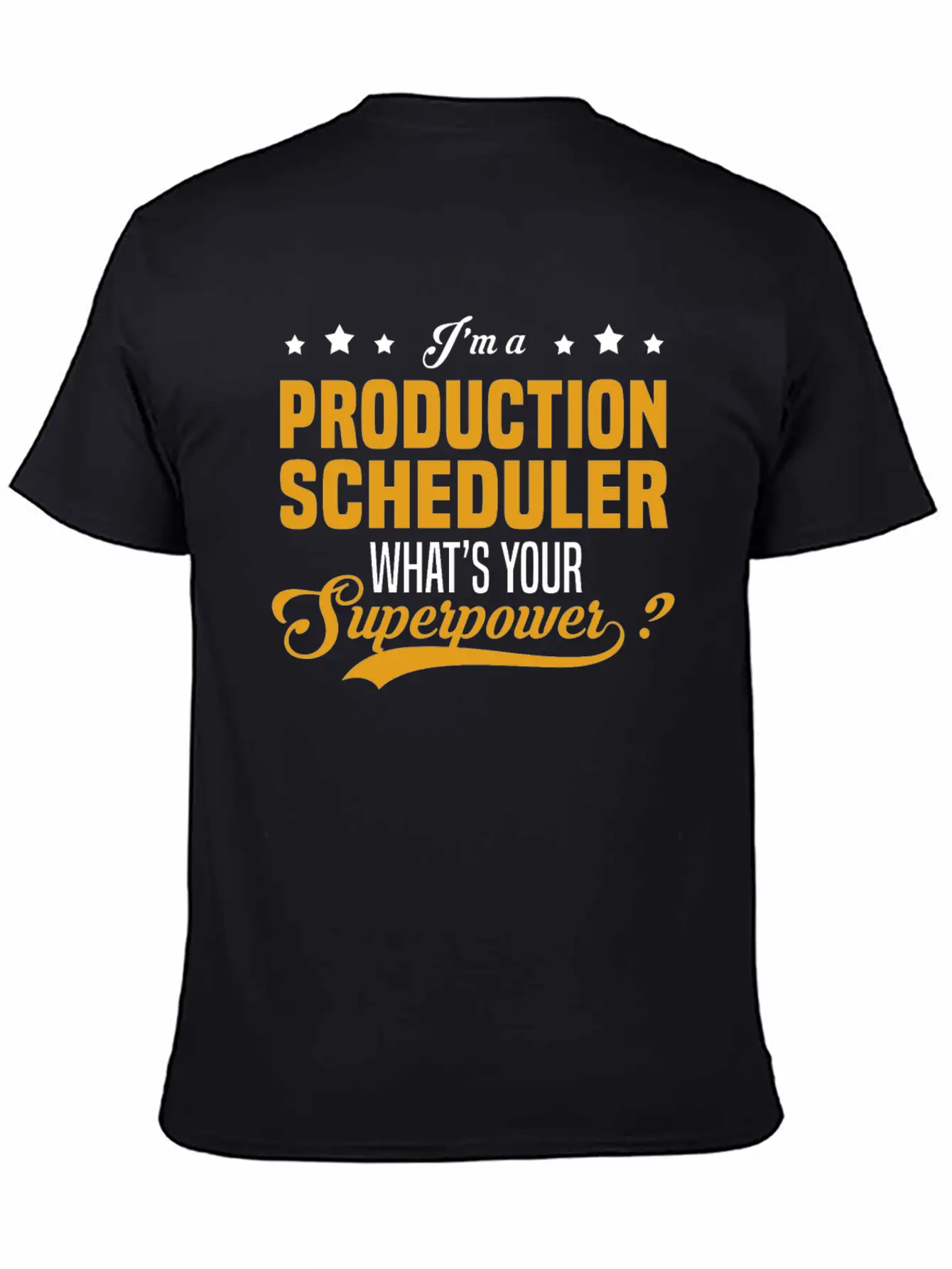Production Scheduler Unisex Casual T-Shirt – Clean Design For Daily Comfort