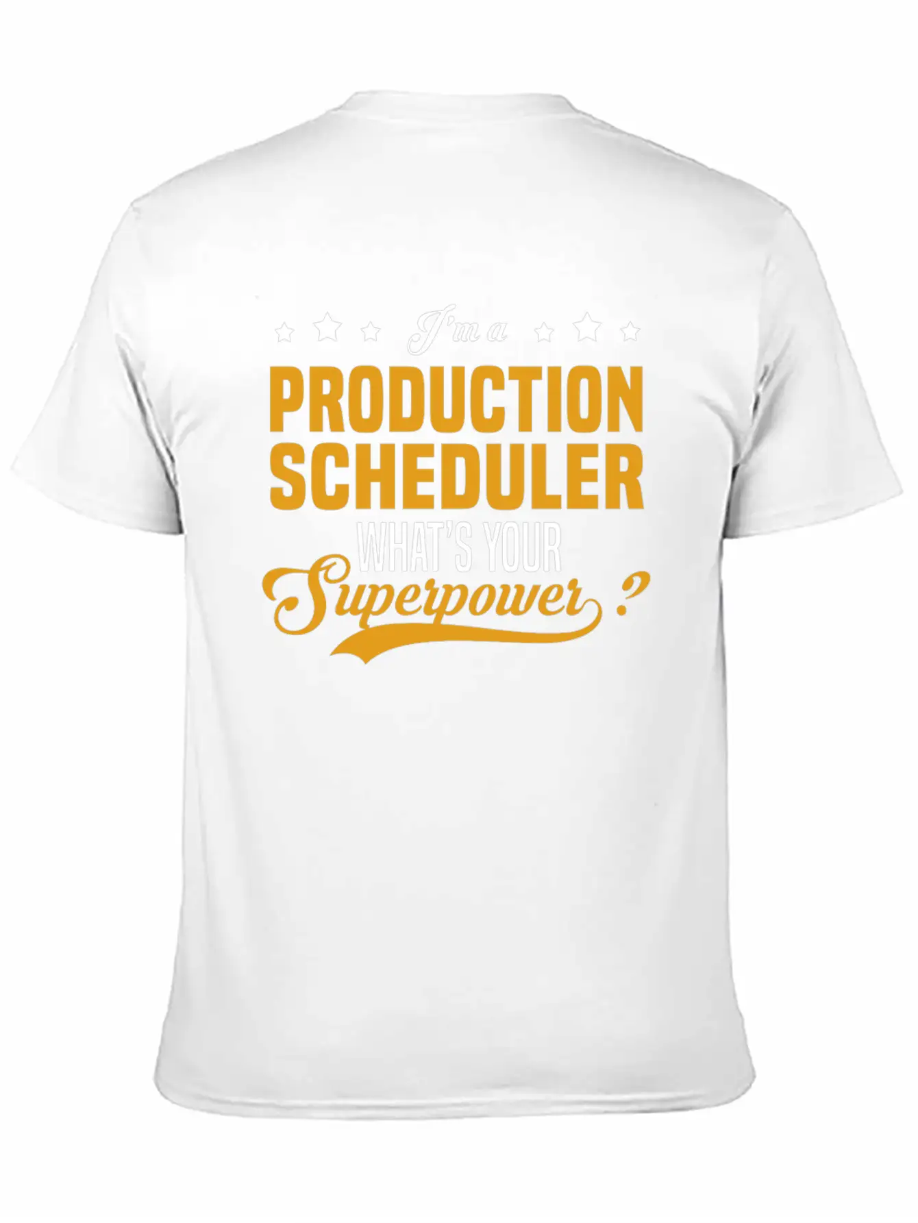 Production Scheduler Unisex Casual T-Shirt – Clean Design For Daily Comfort