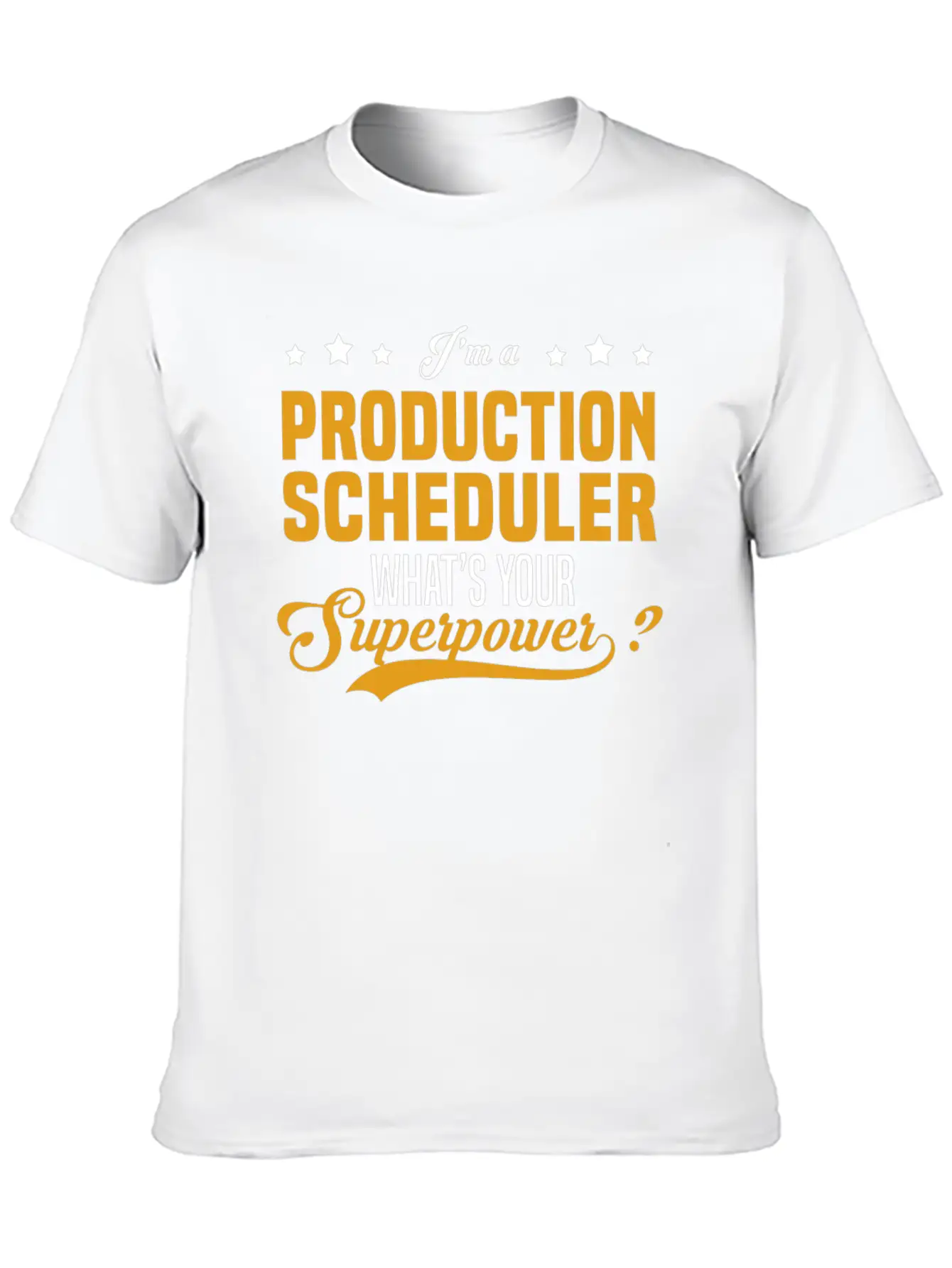 Production Scheduler Unisex Casual T-Shirt – Clean Design For Daily Comfort