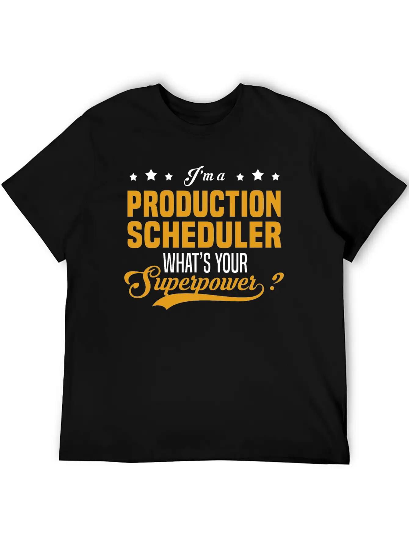 Production Scheduler Unisex Casual T-Shirt – Clean Design For Daily Comfort