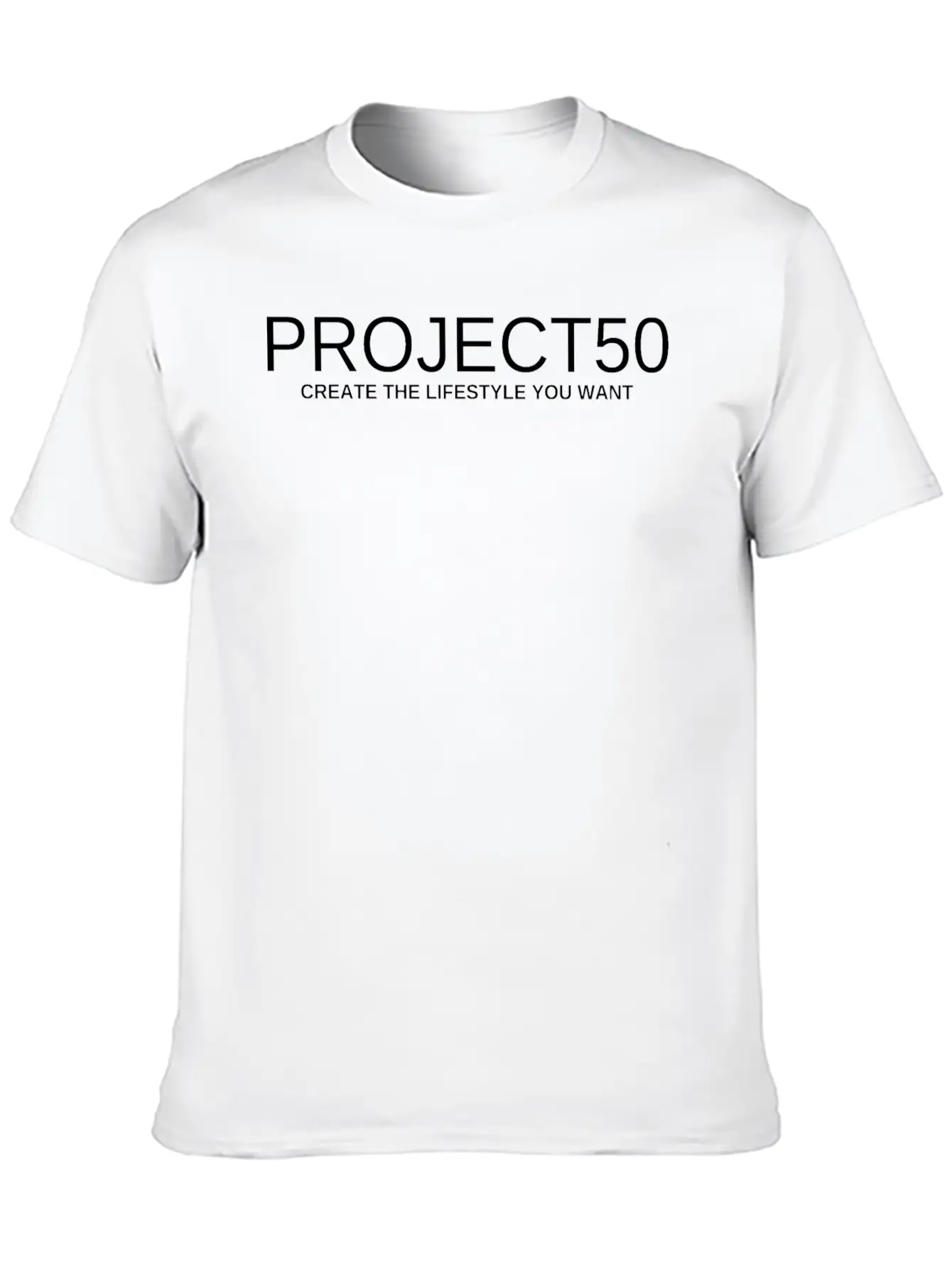 PROJECT50 Stylish Everyday T-Shirt – Unisex Basic Cotton Tee