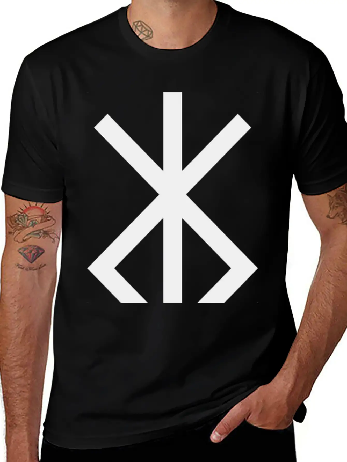 Protection Bind Rune Essential Unisex Summer Tee – Soft Cotton Casual Fit