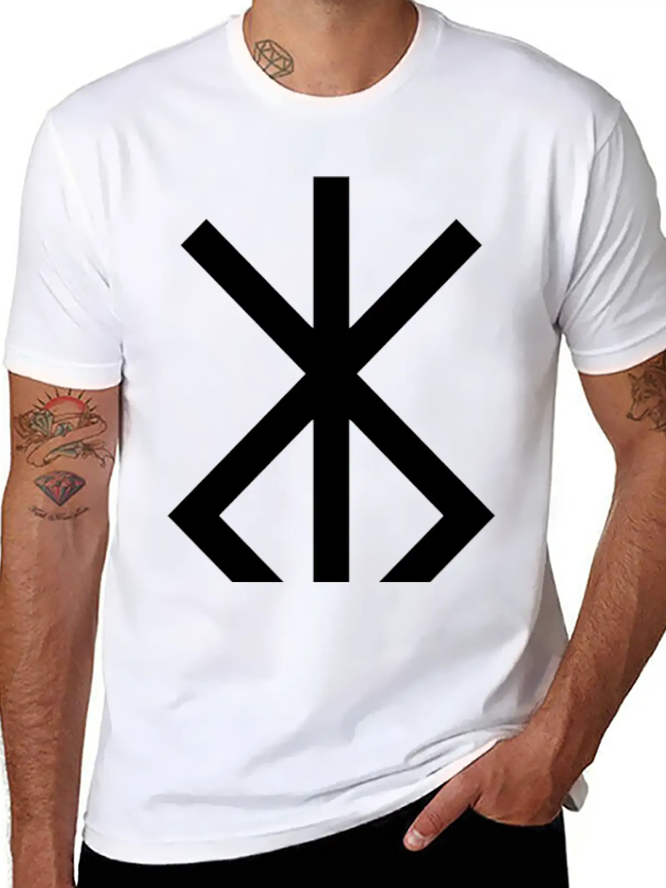 Protection Bind Rune Essential Unisex Summer Tee – Soft Cotton Casual Fit
