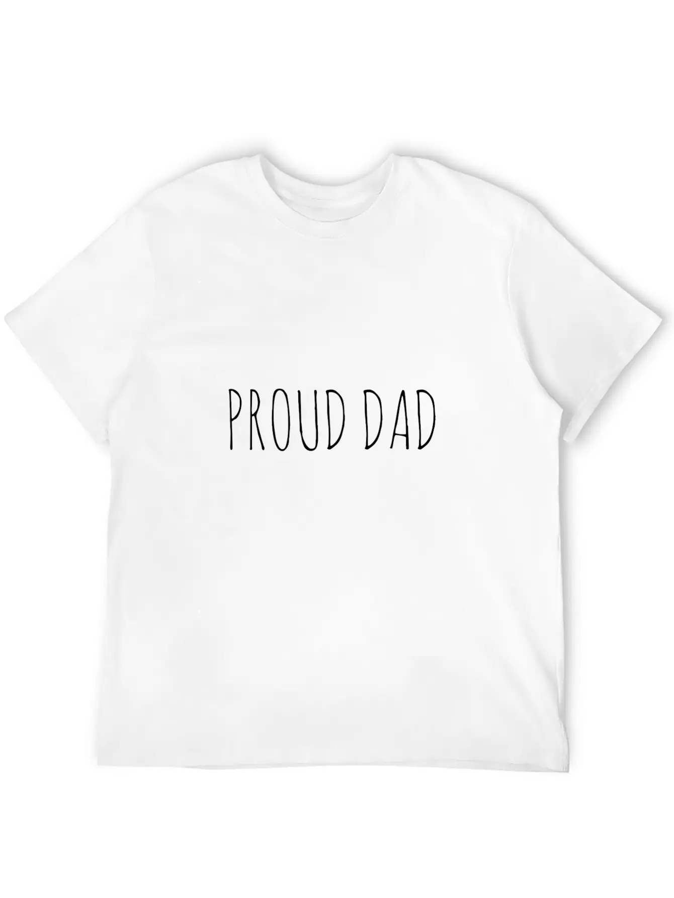 Proud Dad Comfortable Minimalist Graphic Tee – Summer Style Essential