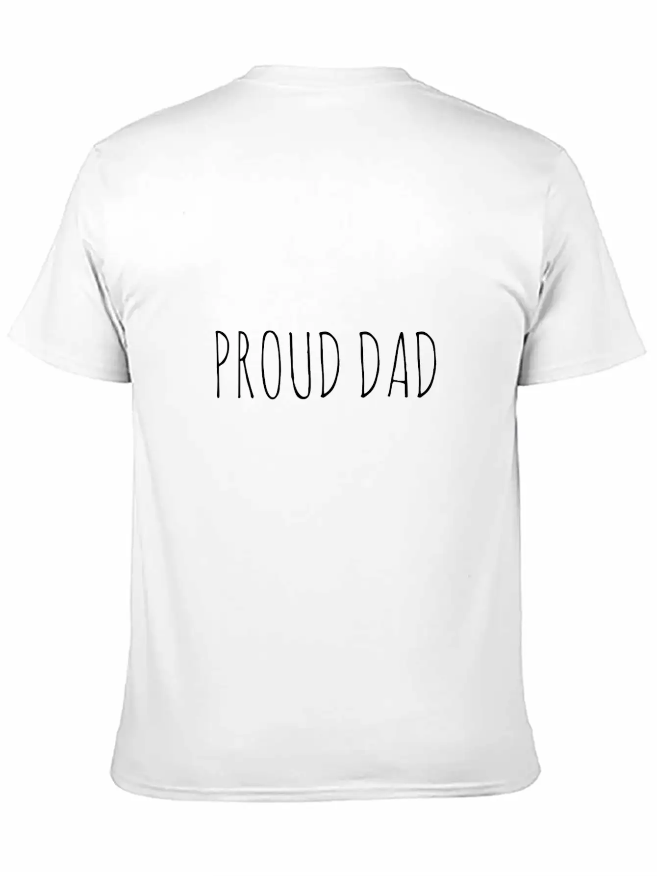 Proud Dad Comfortable Minimalist Graphic Tee – Summer Style Essential