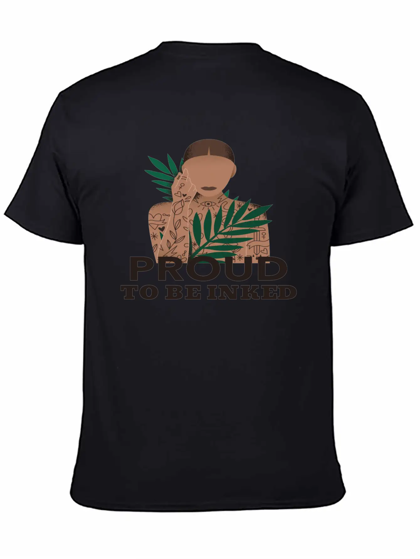 Proud To Be Inked Stylish Everyday T-Shirt – Unisex Basic Cotton Tee